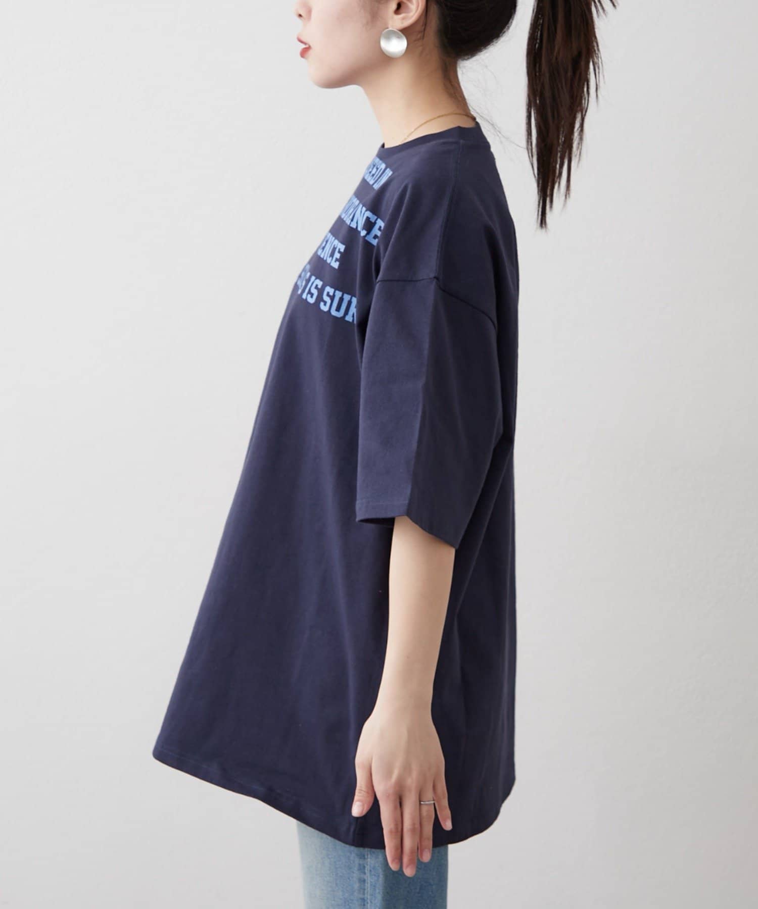 CIAOPANIC TYPY(チャオパニックティピー) 【UNISEX】レタリングプリントロゴTEE