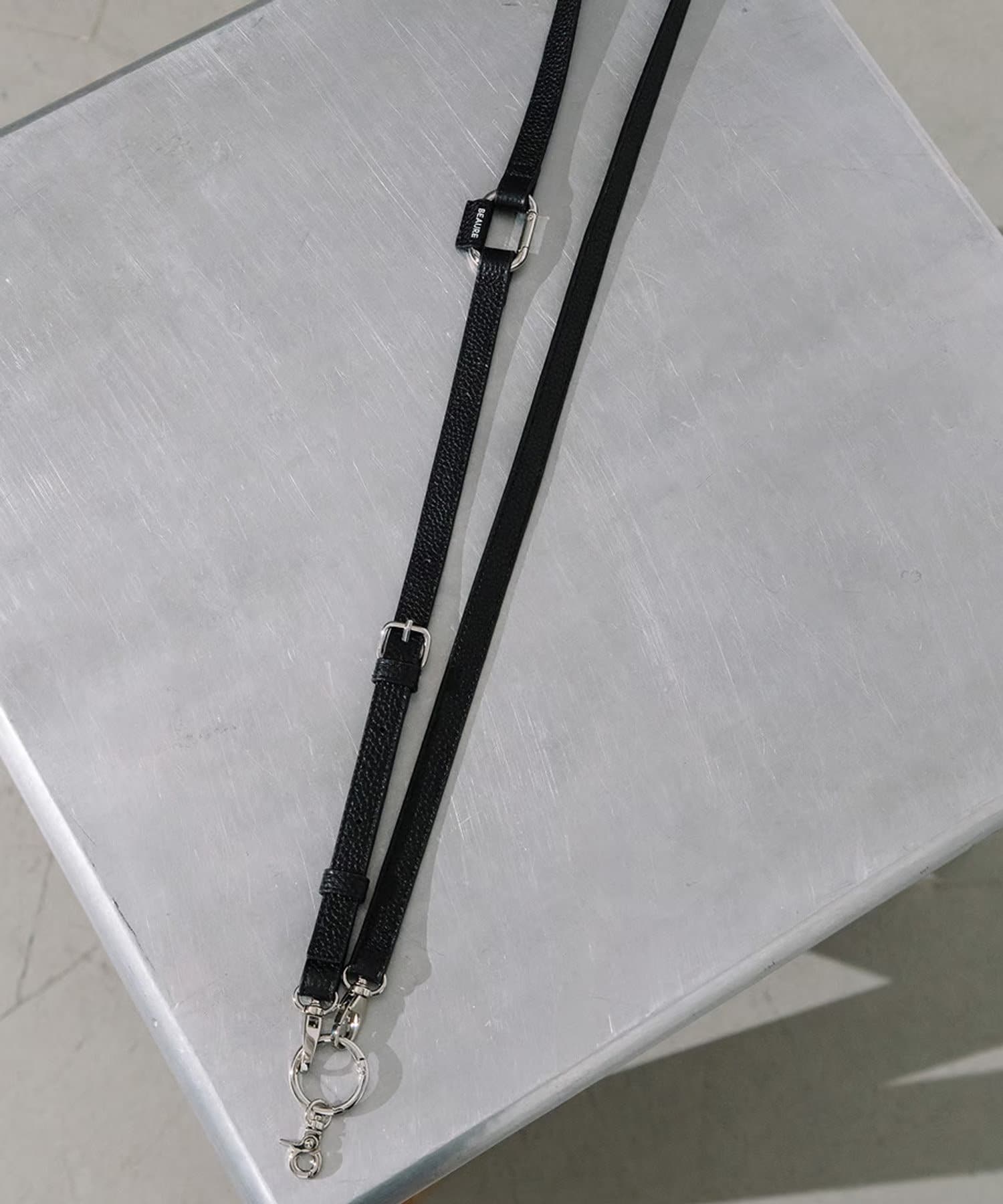 BIRTHDAY BAR(バースデイバー) BEAURE カウレザー ベルト モバイルストラップショルダー