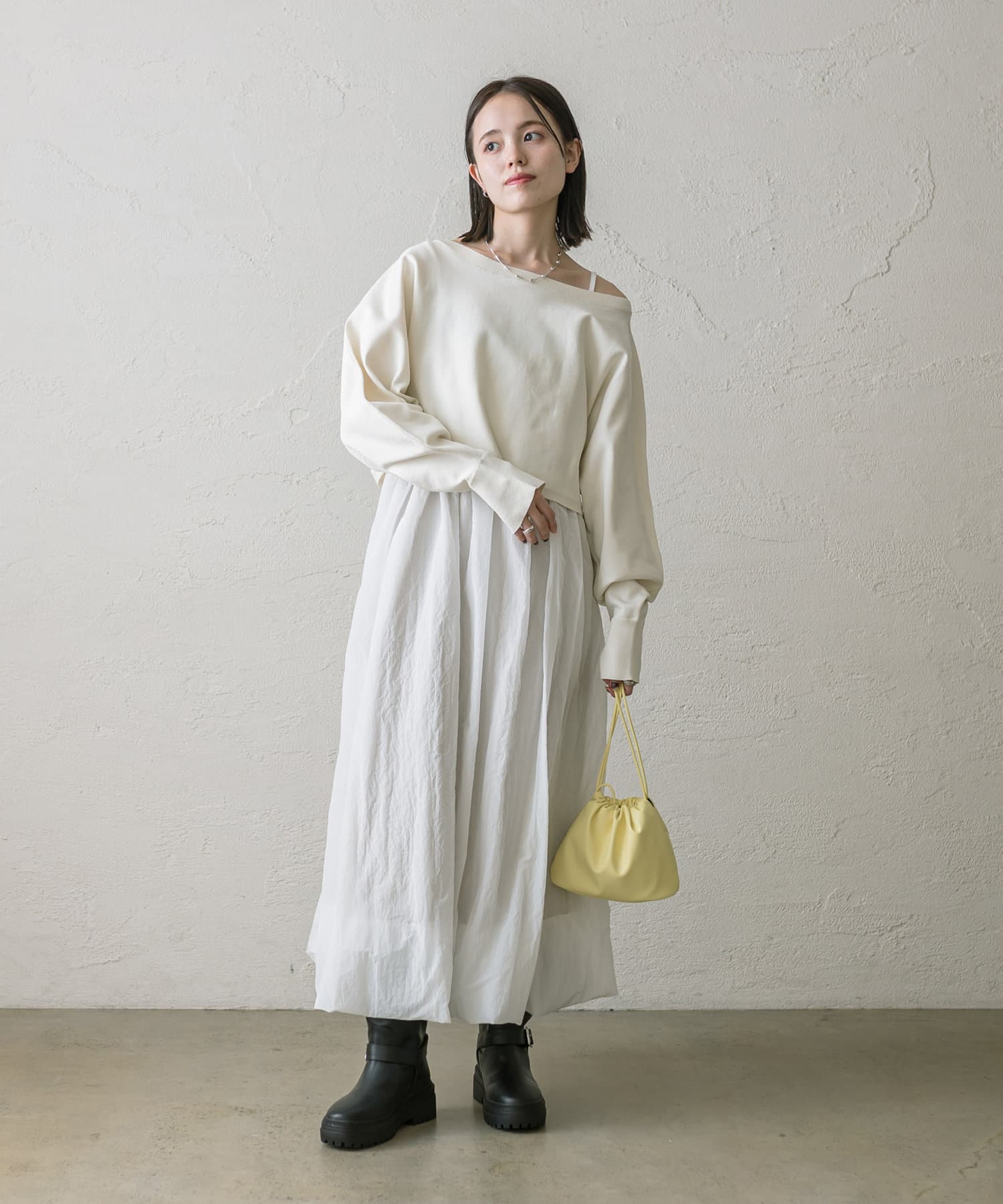 OUTLET(アウトレット) 【mystic】シャーリングミニショルダーBAG