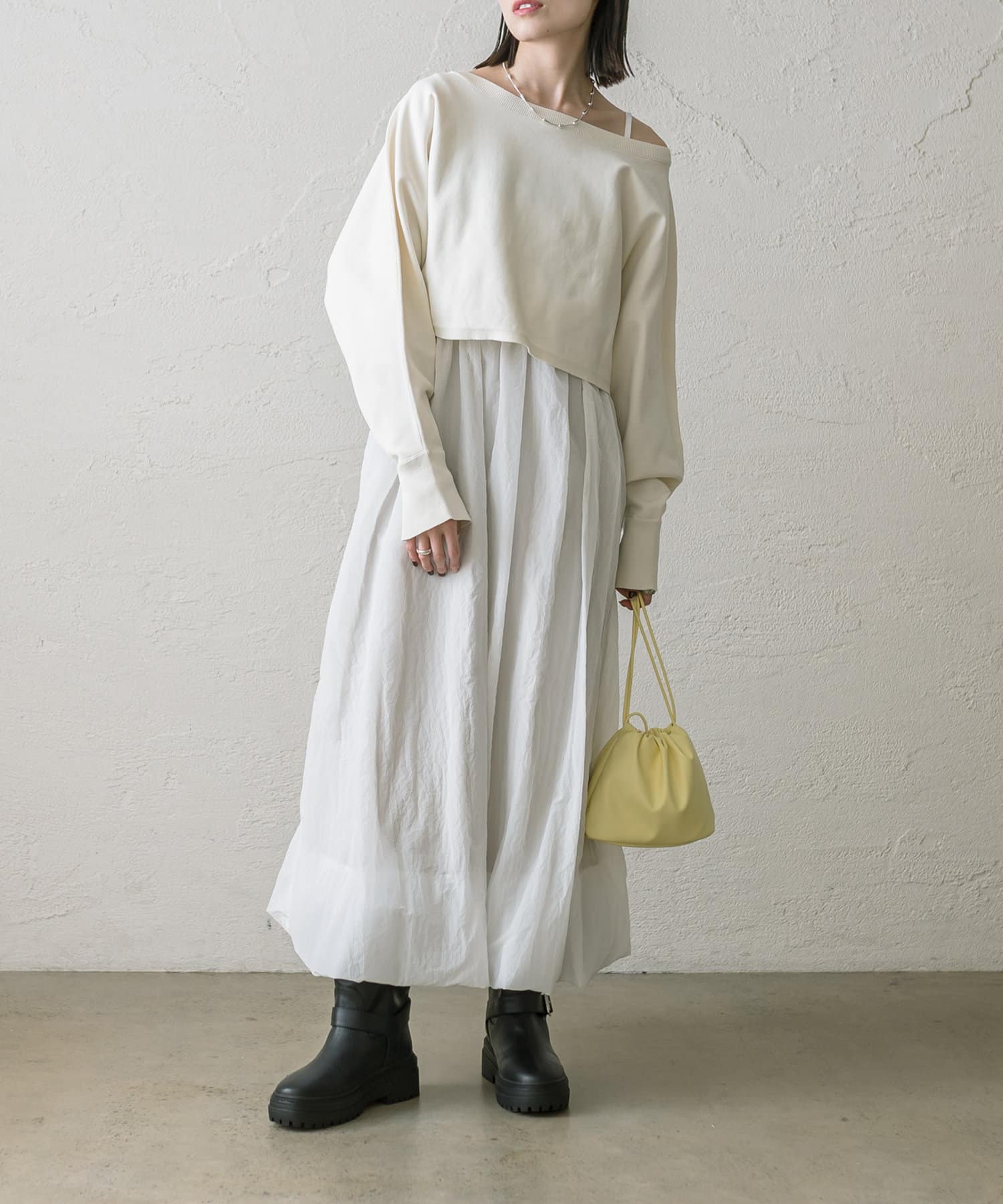 OUTLET(アウトレット) 【mystic】シャーリングミニショルダーBAG
