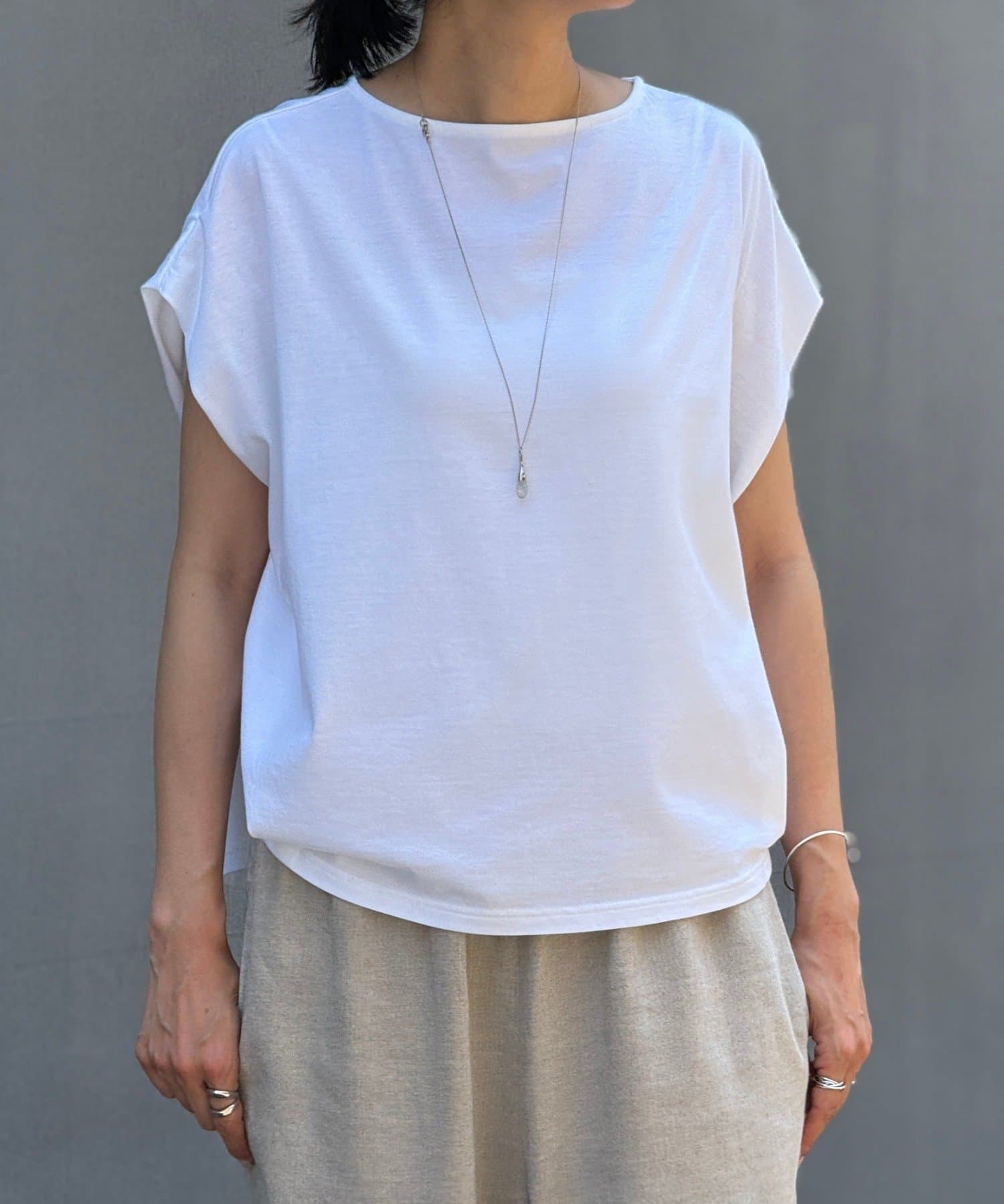 BEARDSLEY(BEARDSLEY GALLARDAGALANTE)◆背タグ無し/トップス/FREE/ウール/グレー/無地/BEZ1032506A0002// マルタックTee | BEARDSLEY(ビアズリー)レディース | PAL CLOSET