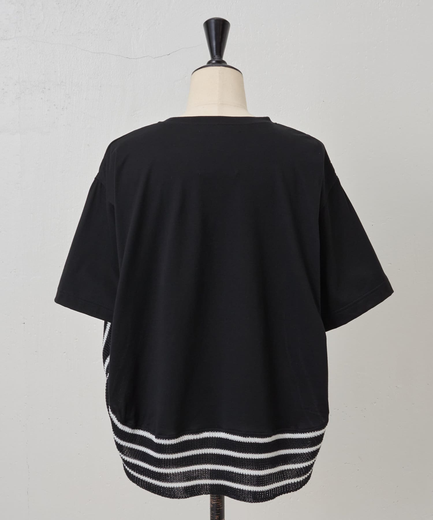 BEARDSLEY(ビアズリー) ニットコンビカットソー