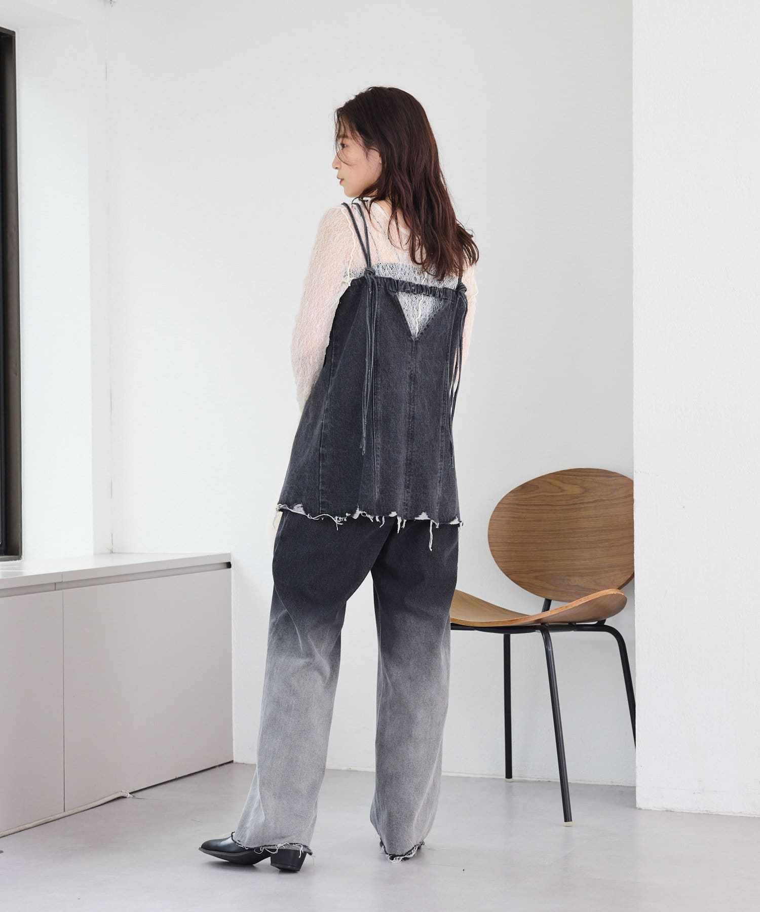 OUTLET(アウトレット) 【Kastane】デニムビスチェチュニック