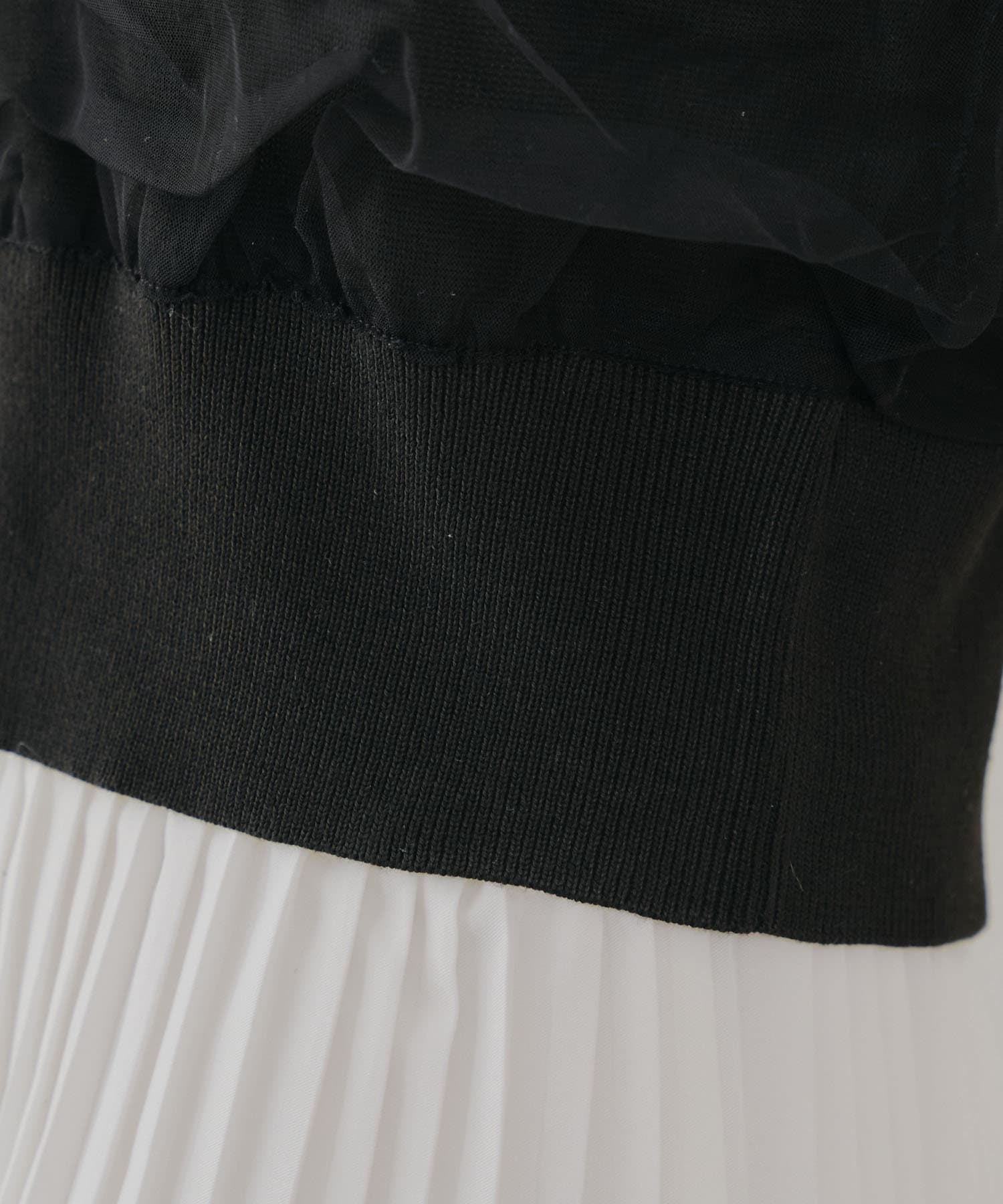 Remind me and forever(リマインドミーアンドフォーエバー) 【オンオフ着まわせます】チュール重ねカーディガン