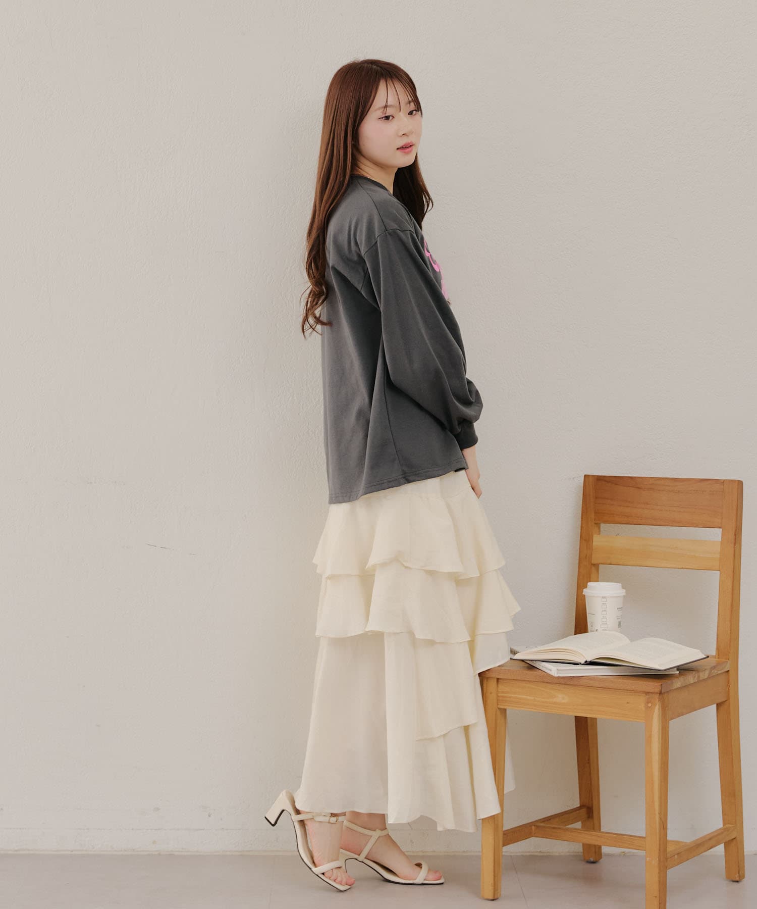 NICE CLAUP / OLIVE des OLIVE OUTLET(ナイスクラップ  / オリーブ デ オリーブ アウトレット) ニット帽クマロンＴ
