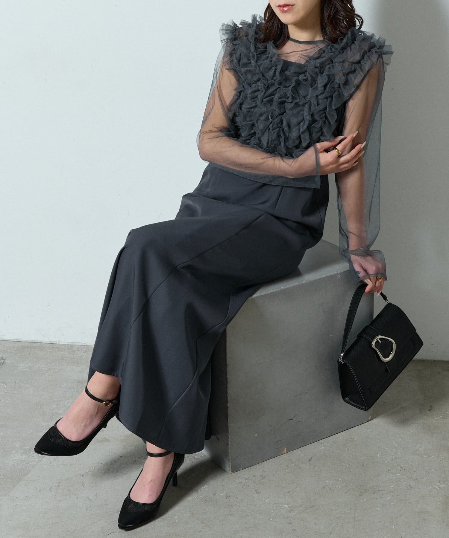 -goocy-(グーシー) マルチウェイフリルドレス