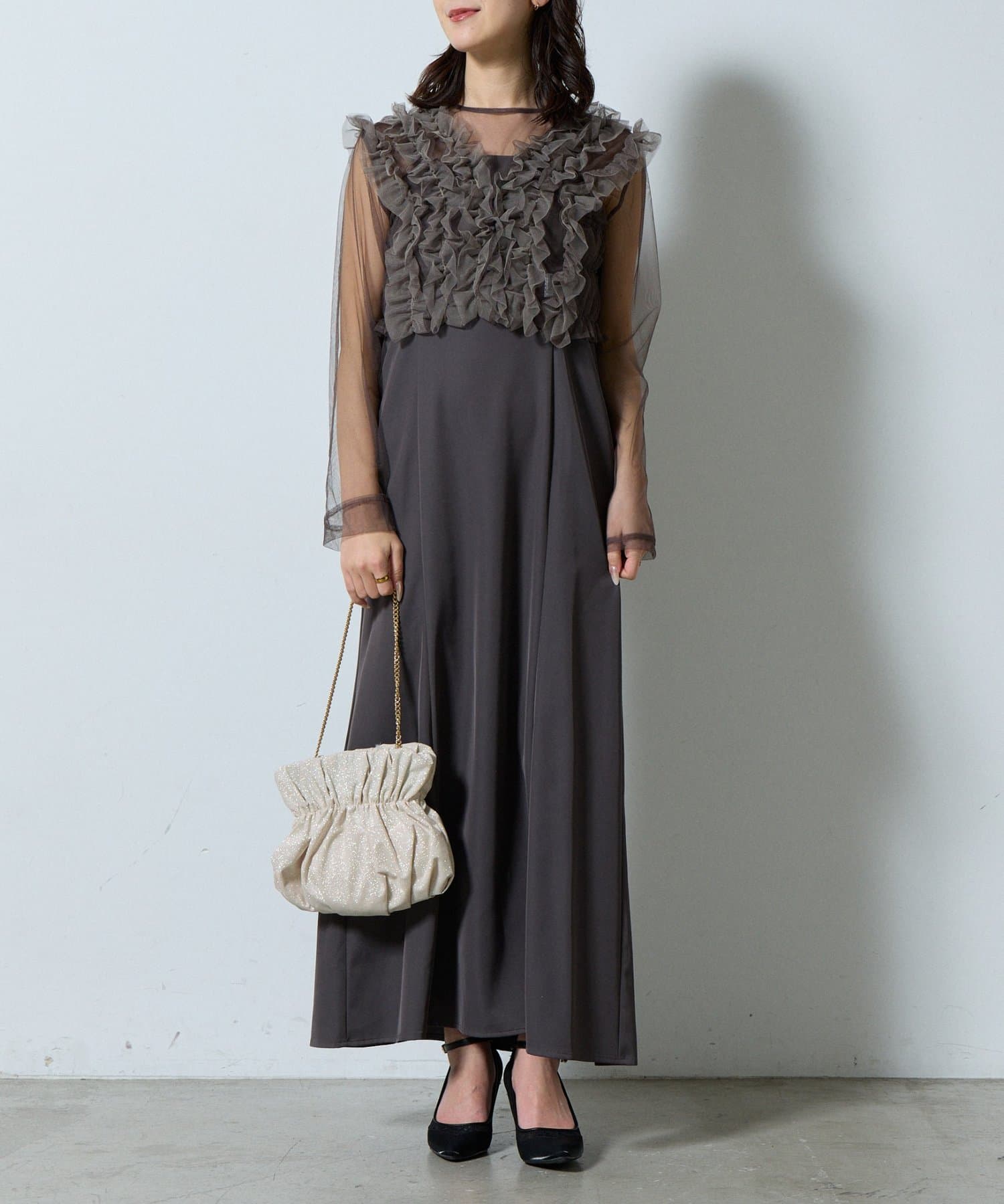 -goocy-(グーシー) マルチウェイフリルドレス