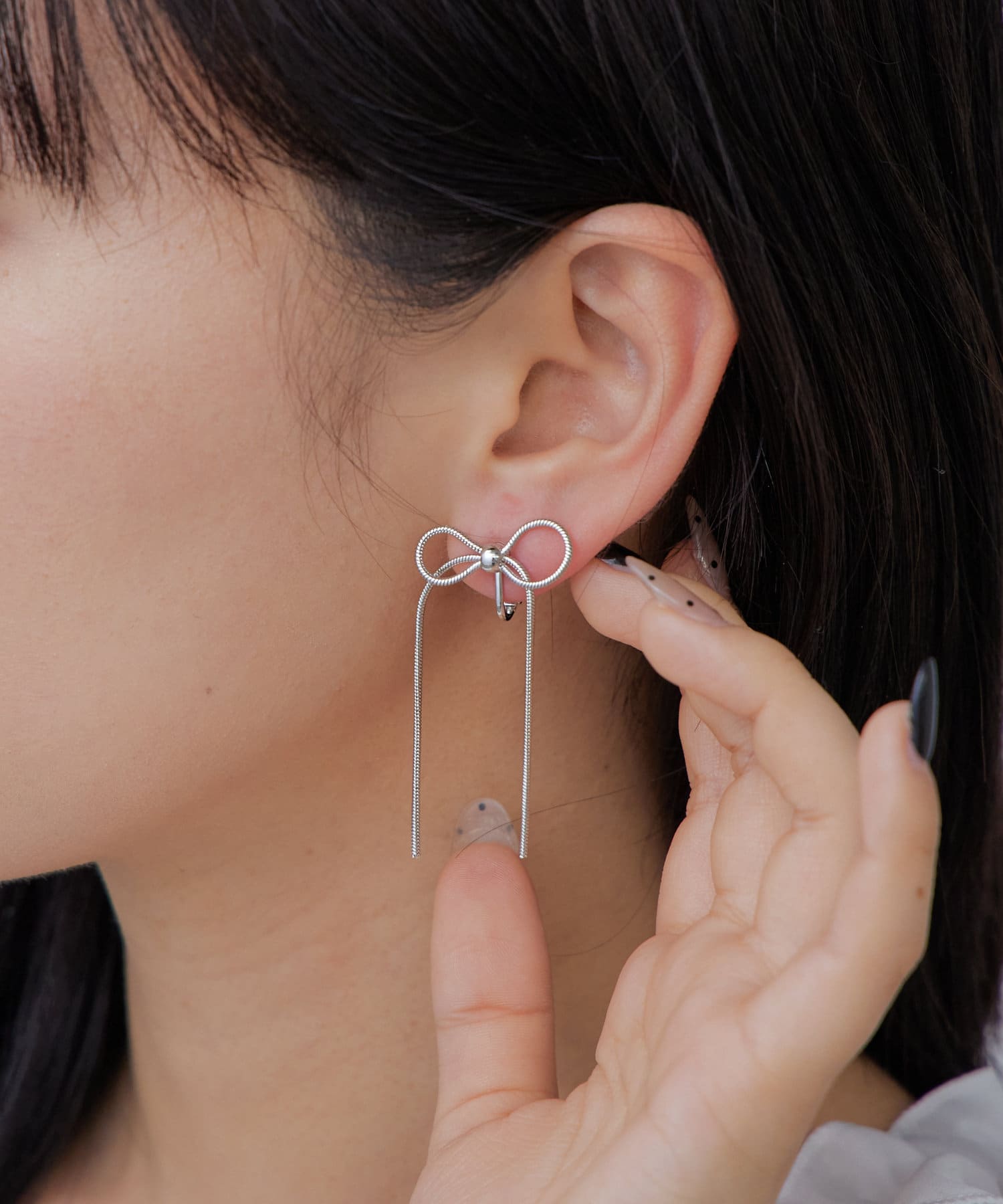 -goocy-(グーシー) リボンイヤリング