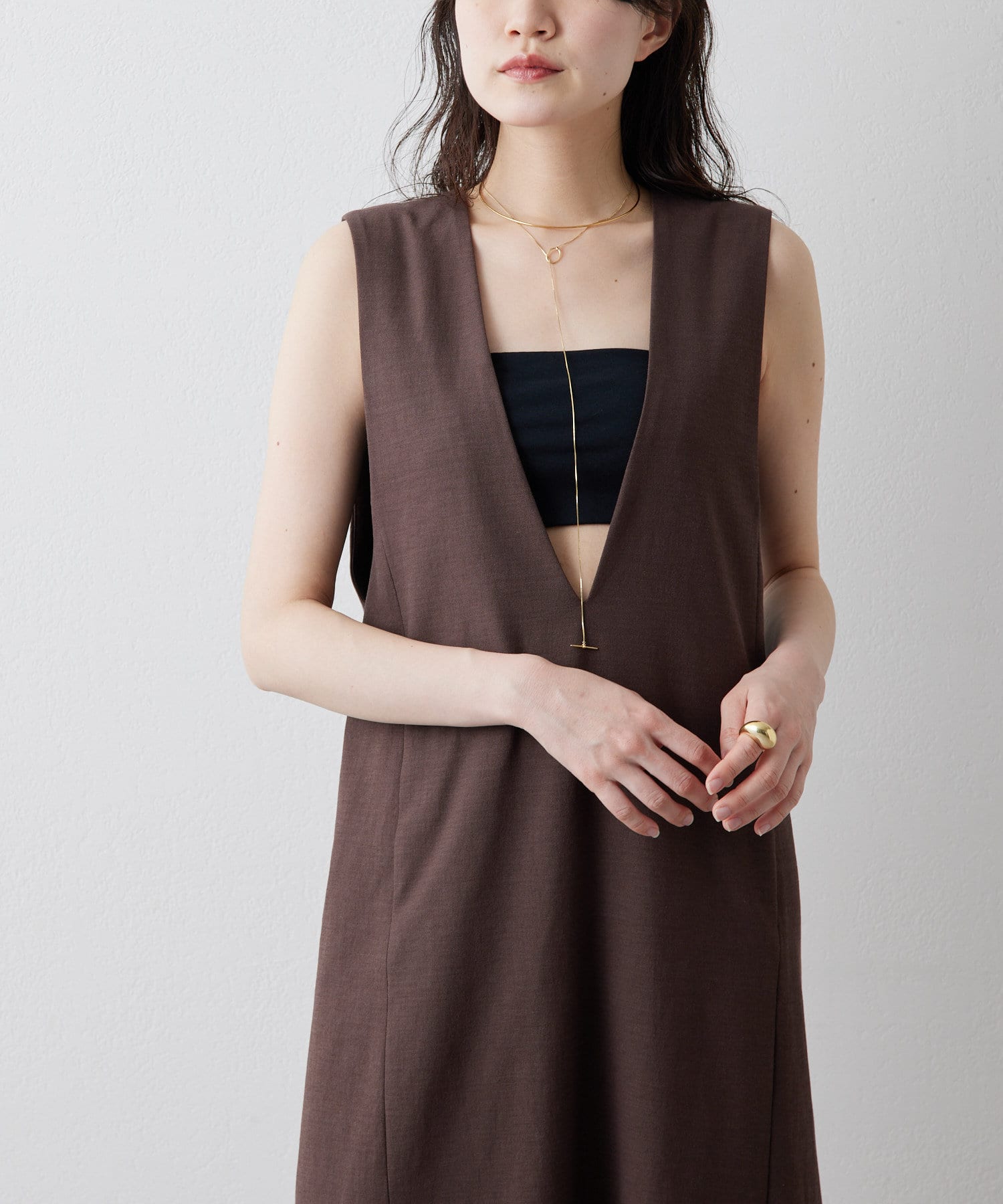 ワンピース h セール】SIDE OPENロングニットワンピース（ワンピース）｜GYDA
