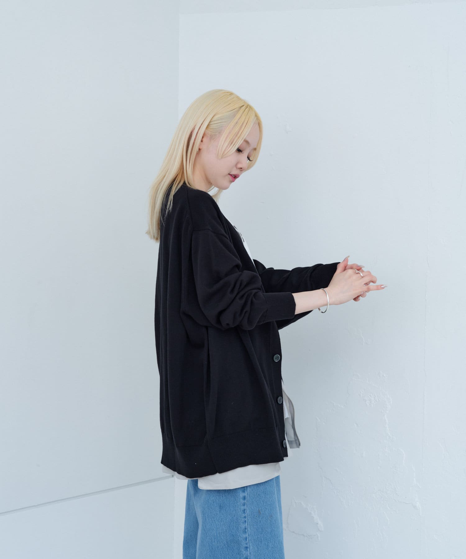 OUTLET(アウトレット) 【Kastane】【WHIMSIC】ファインニットカーディガン