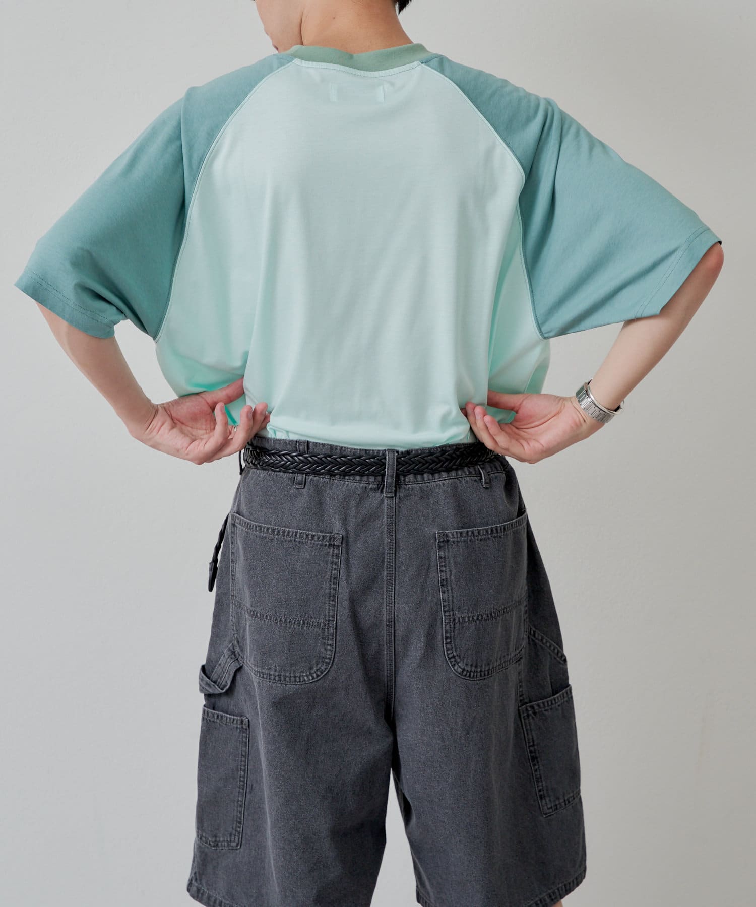 OUTLET(アウトレット) 【Kastane】【WHIMSIC】スラブヤーンベースボールTシャツ