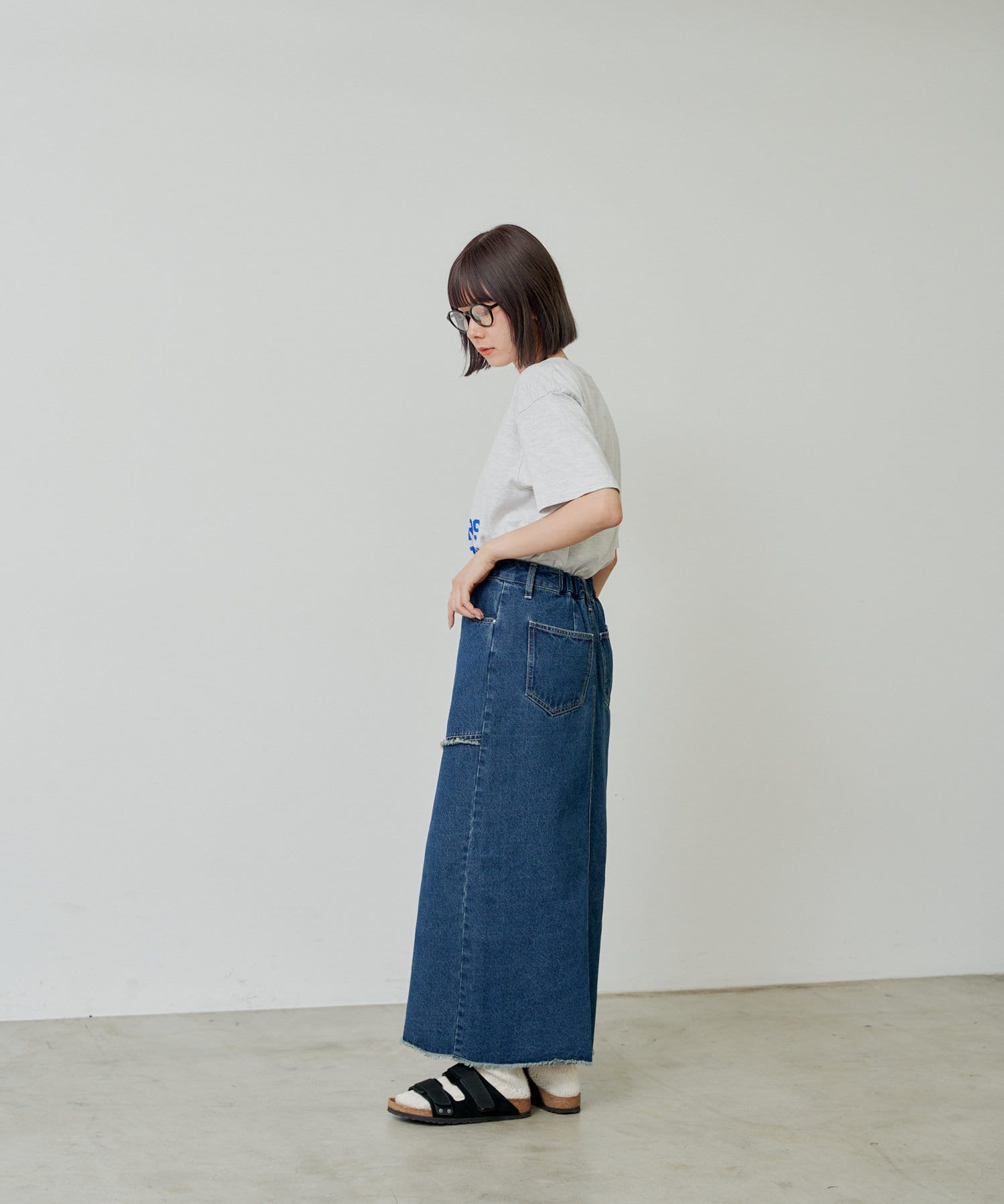 OUTLET(アウトレット) 【Kastane】【WHIMSIC】リメイクプリントTシャツ