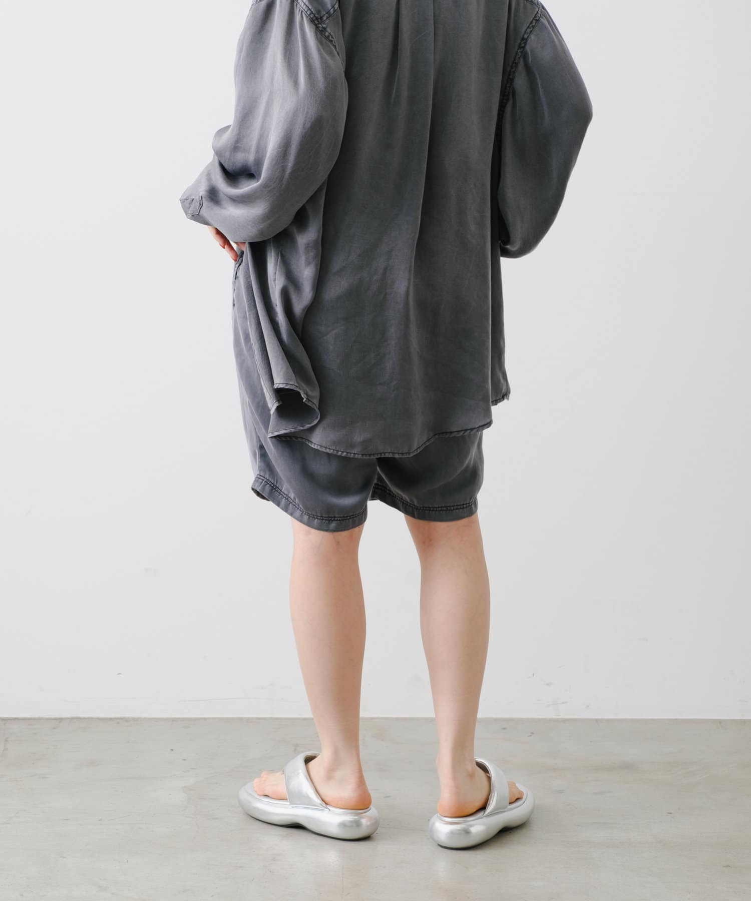 OUTLET(アウトレット) 【Kastane】【WHIMSIC】オーバーダイサテンイージーショーツ