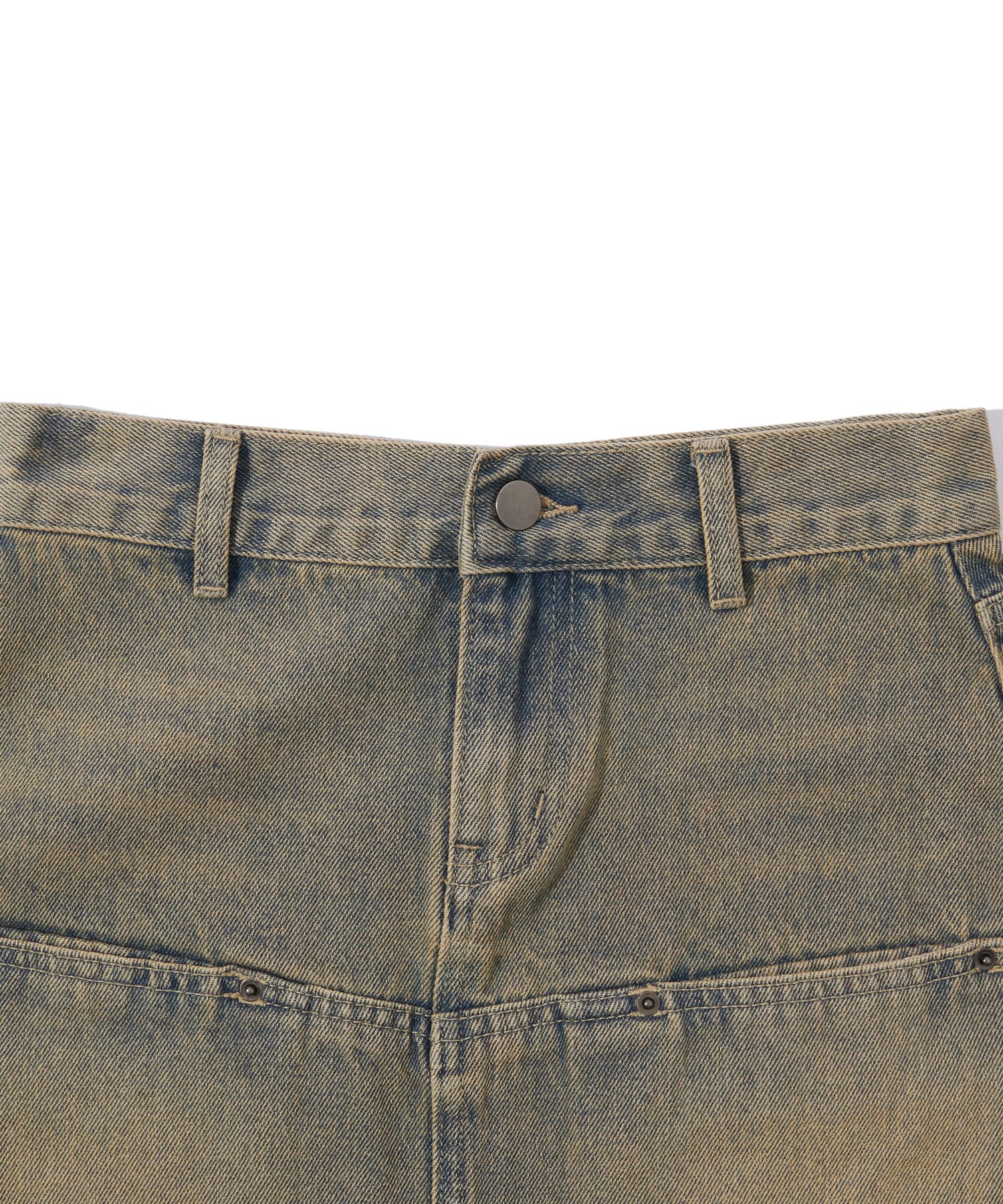 OUTLET(アウトレット) 【WHO'S WHO gallery】スラッシュポケットデニムミニスカート