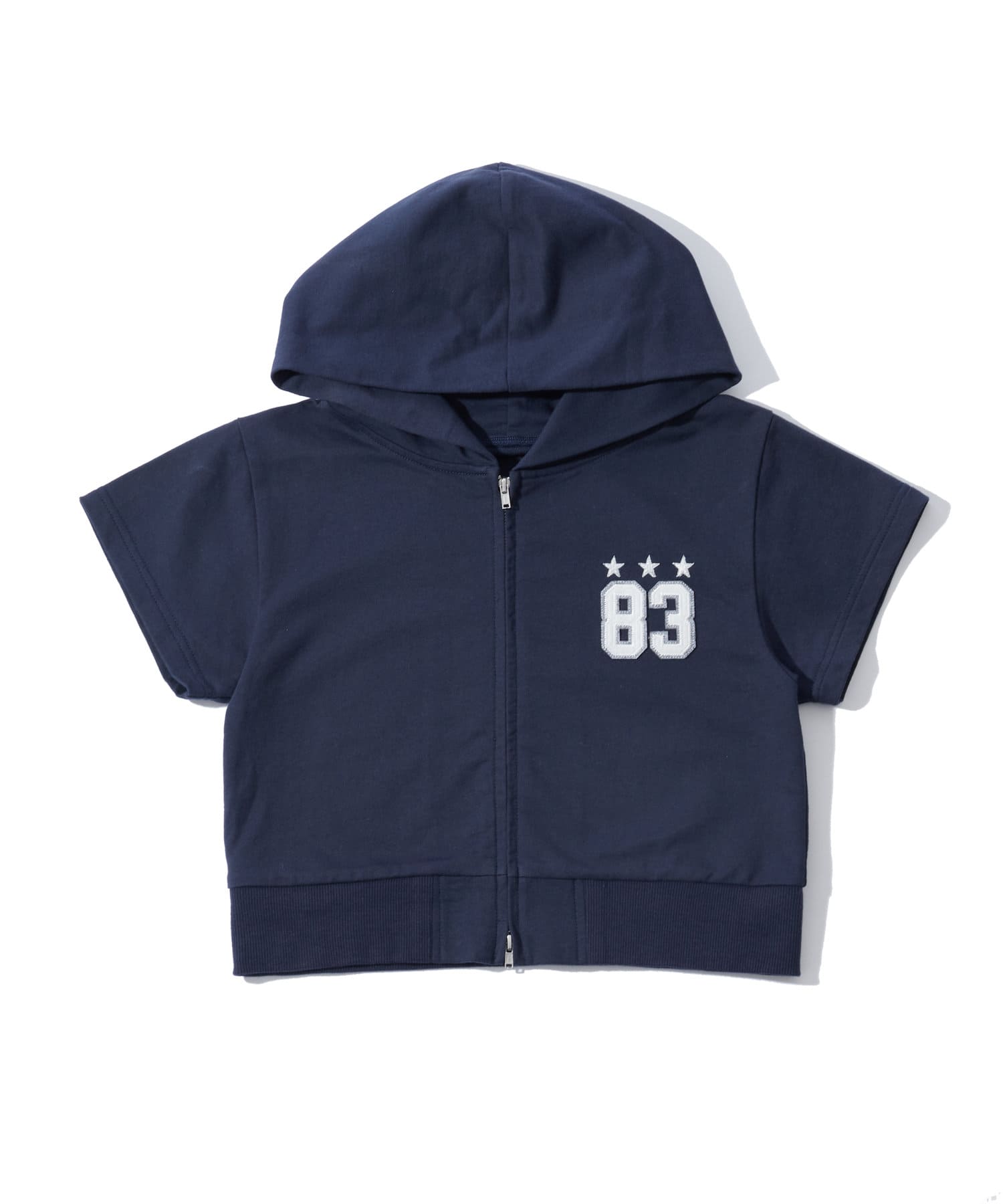 OUTLET(アウトレット) 【WHO'S WHO gallery】ナンバリングダブルジップパーカー