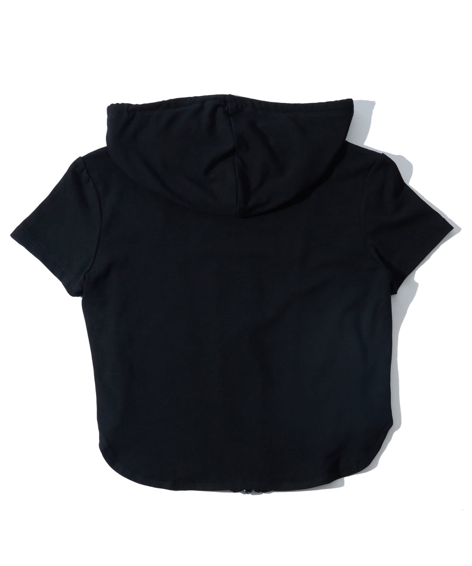 OUTLET(アウトレット) 【WHO'S WHO gallery】切替コンパクト半袖パーカー