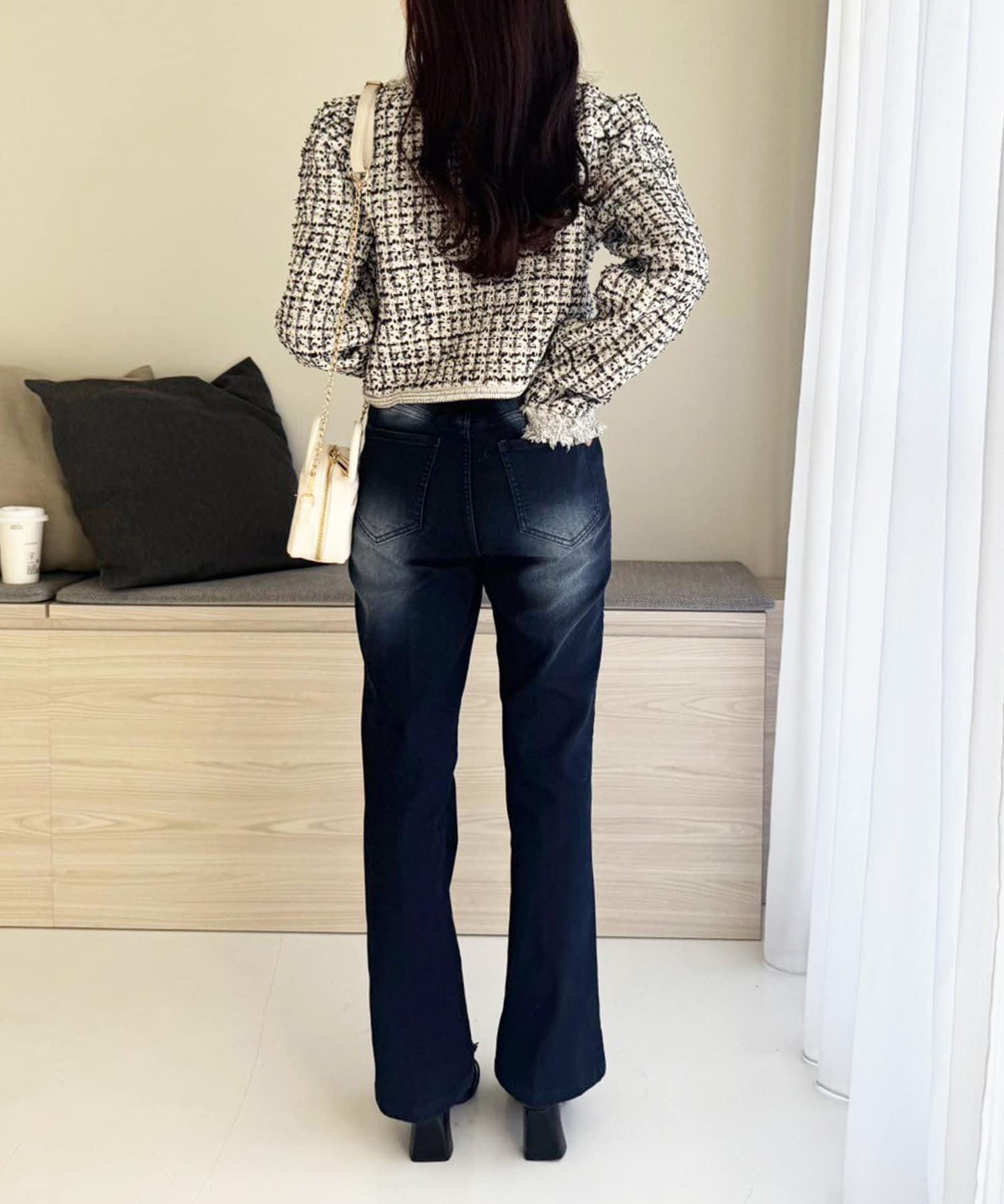 NICE CLAUP / OLIVE des OLIVE OUTLET(ナイスクラップ  / オリーブ デ オリーブ アウトレット) 【one after another】ストレッチ美脚デニム