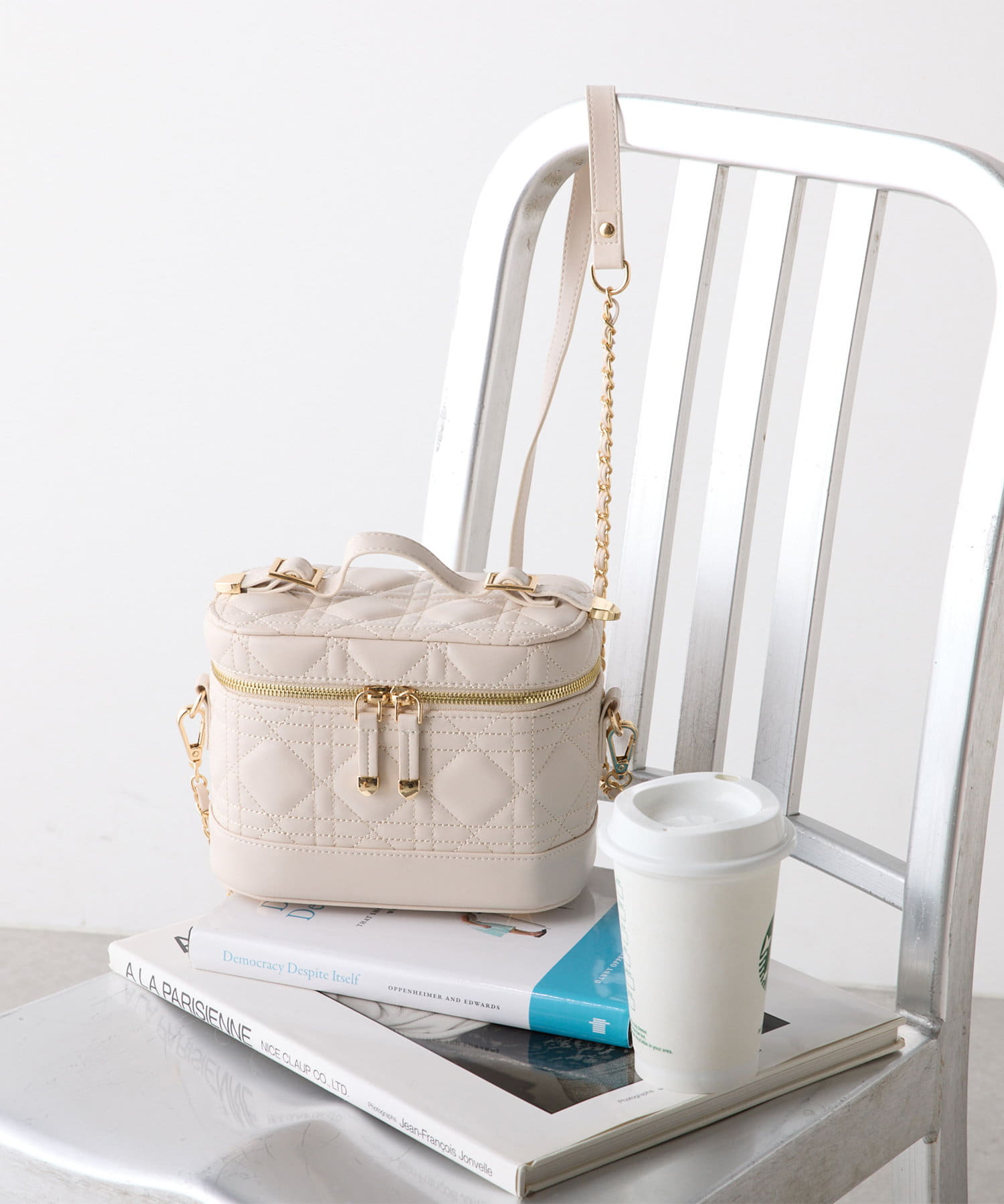 Remind me and forever(リマインドミーアンドフォーエバー) 【コーデのポイントに♪】バニティー3WAYBAG