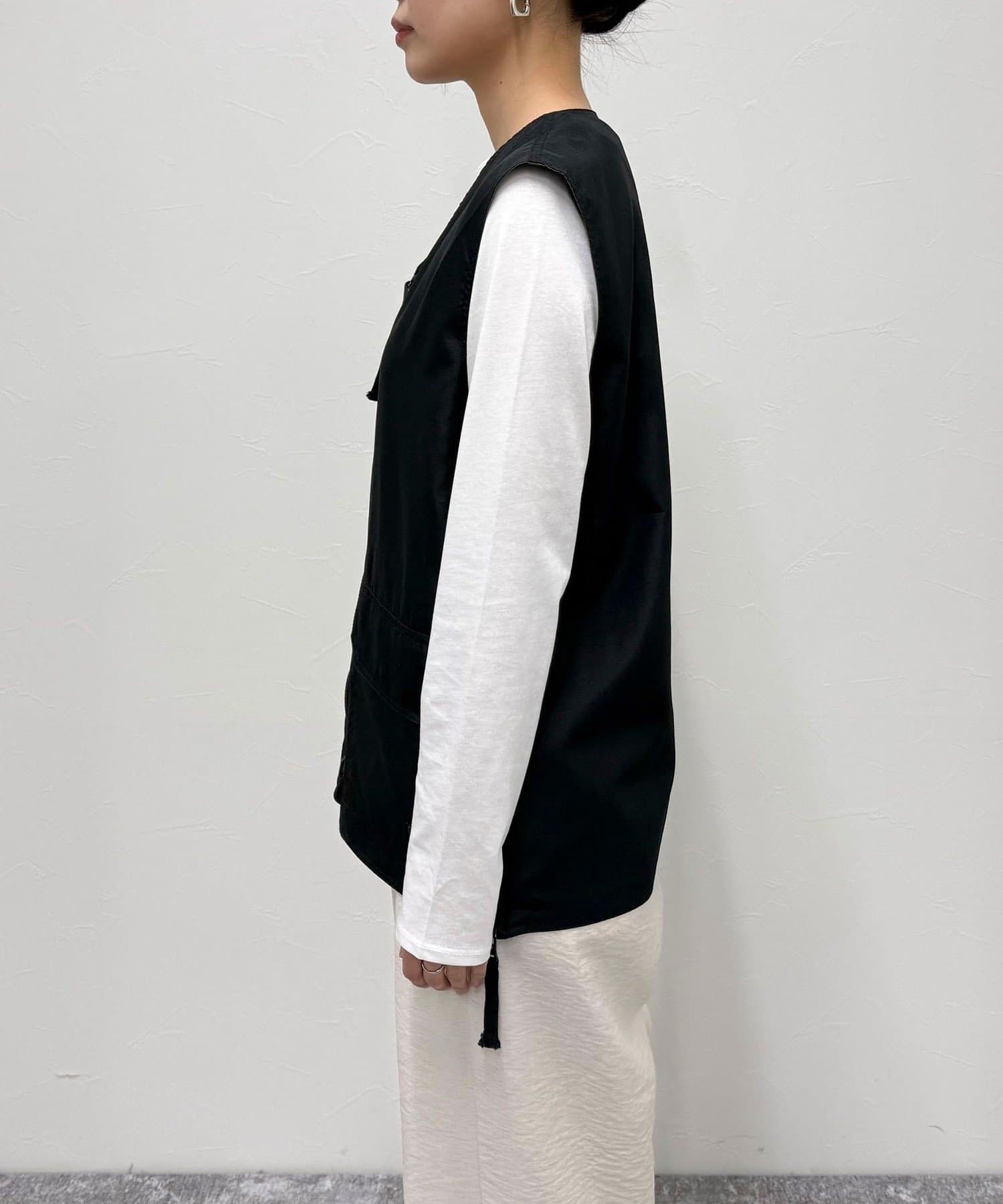 FREDY & GLOSTER(フレディ アンド グロスター) 【TAION】MILITARY REVERSIBLE V NECK VEST