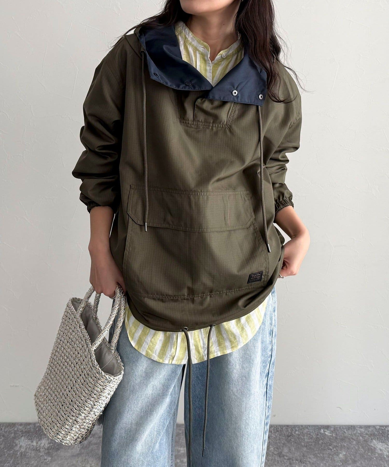 FREDY & GLOSTER(フレディ アンド グロスター) レディース 【TAION】MILITARY REVERSIBLE ANORAK PARKA カーキ