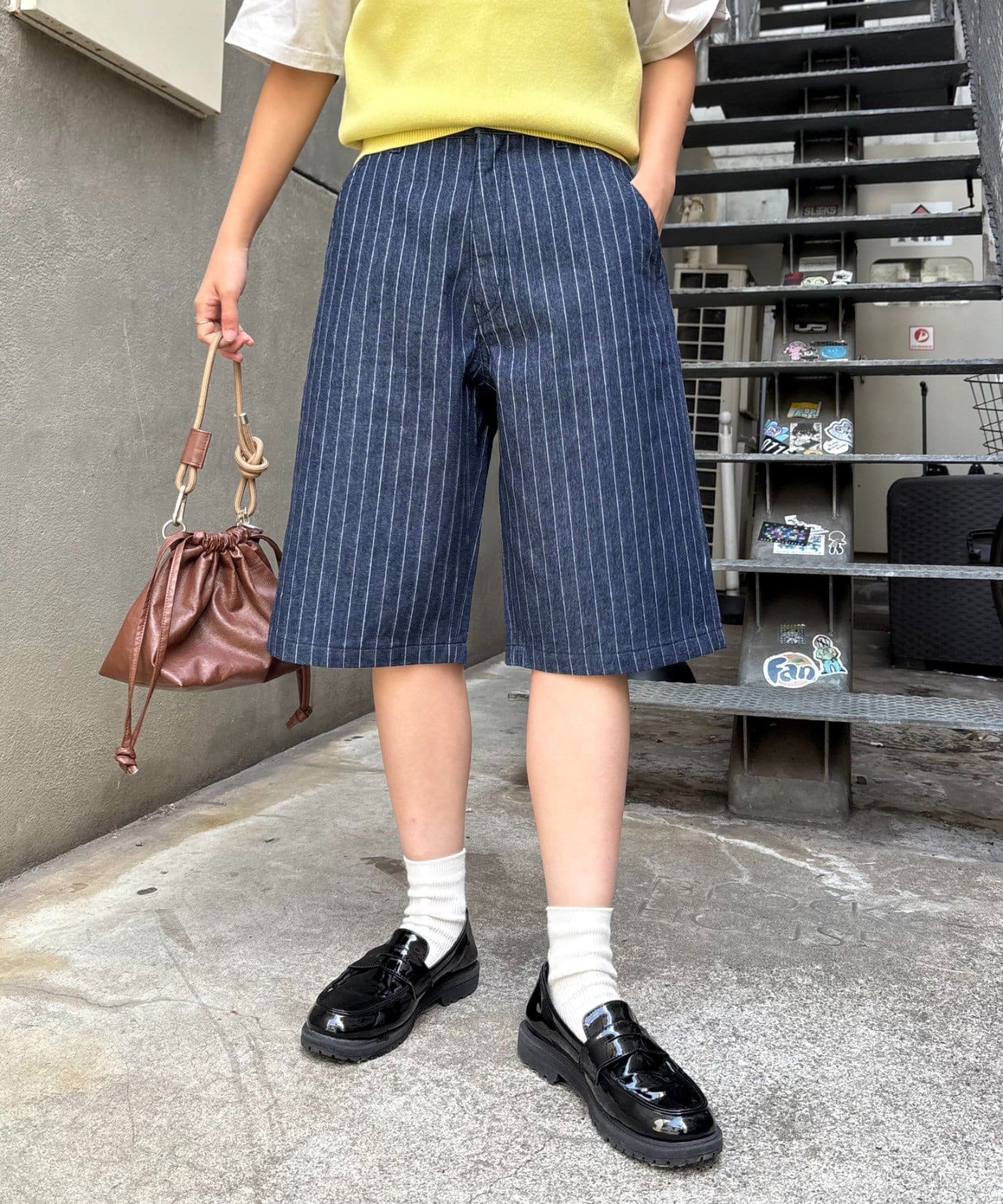 CIAOPANIC TYPY(チャオパニックティピー) 【UNISEX】アソートデニムバミューダパンツ