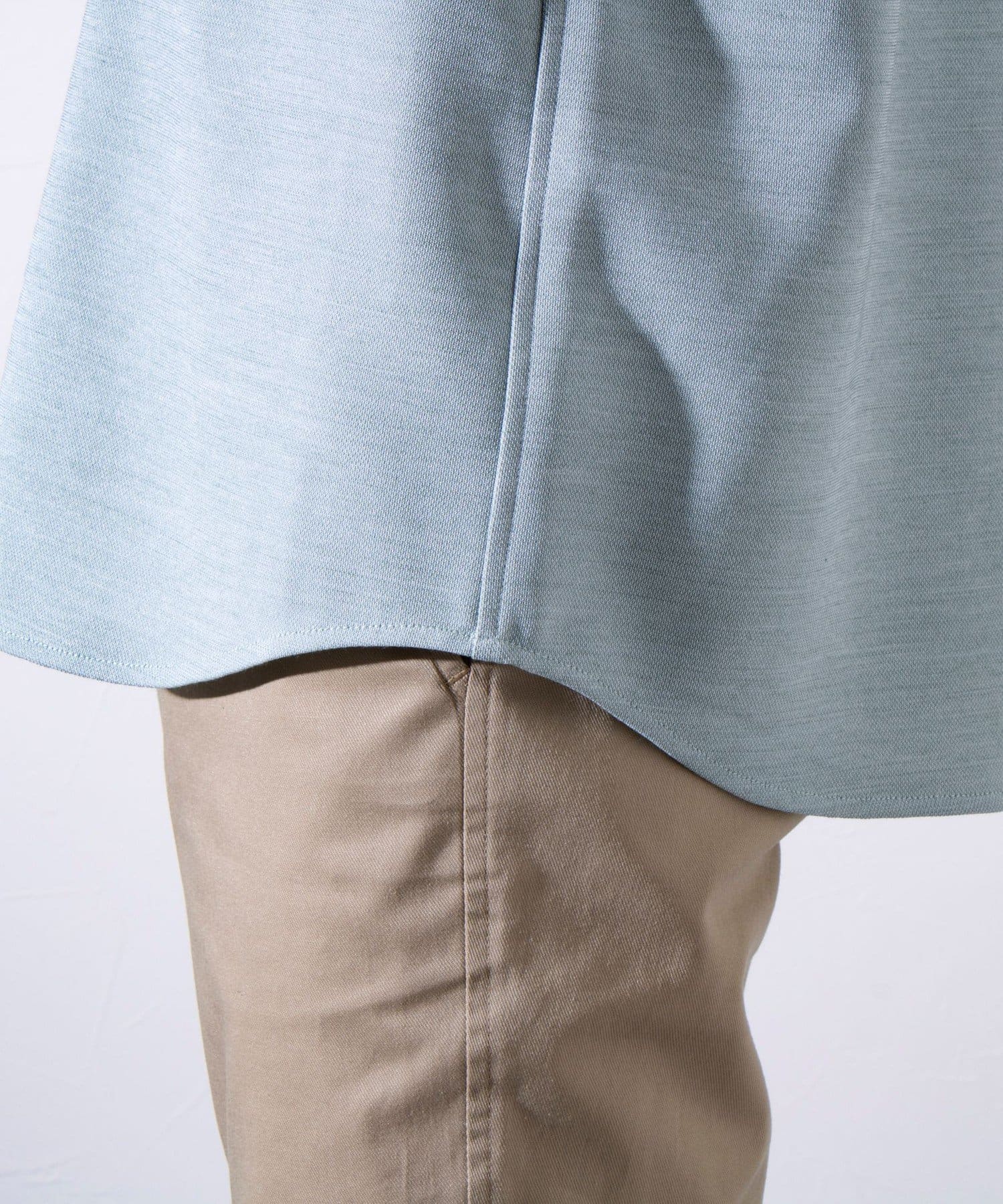 FREDY & GLOSTER(フレディ アンド グロスター) 【GLOSTER/グロスター】ニットテープ 鹿の子 ボタンダウンシャツ