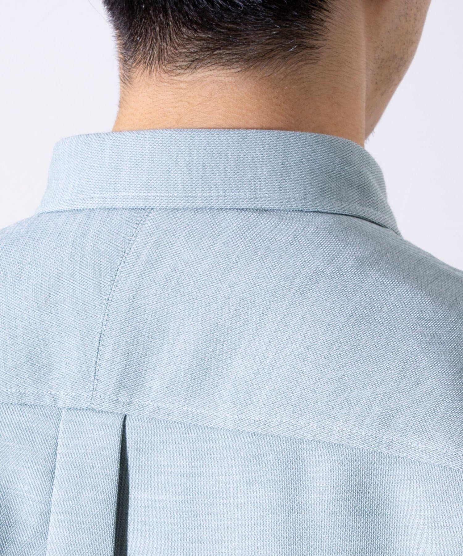 FREDY & GLOSTER(フレディ アンド グロスター) 【GLOSTER/グロスター】ニットテープ 鹿の子 ボタンダウンシャツ