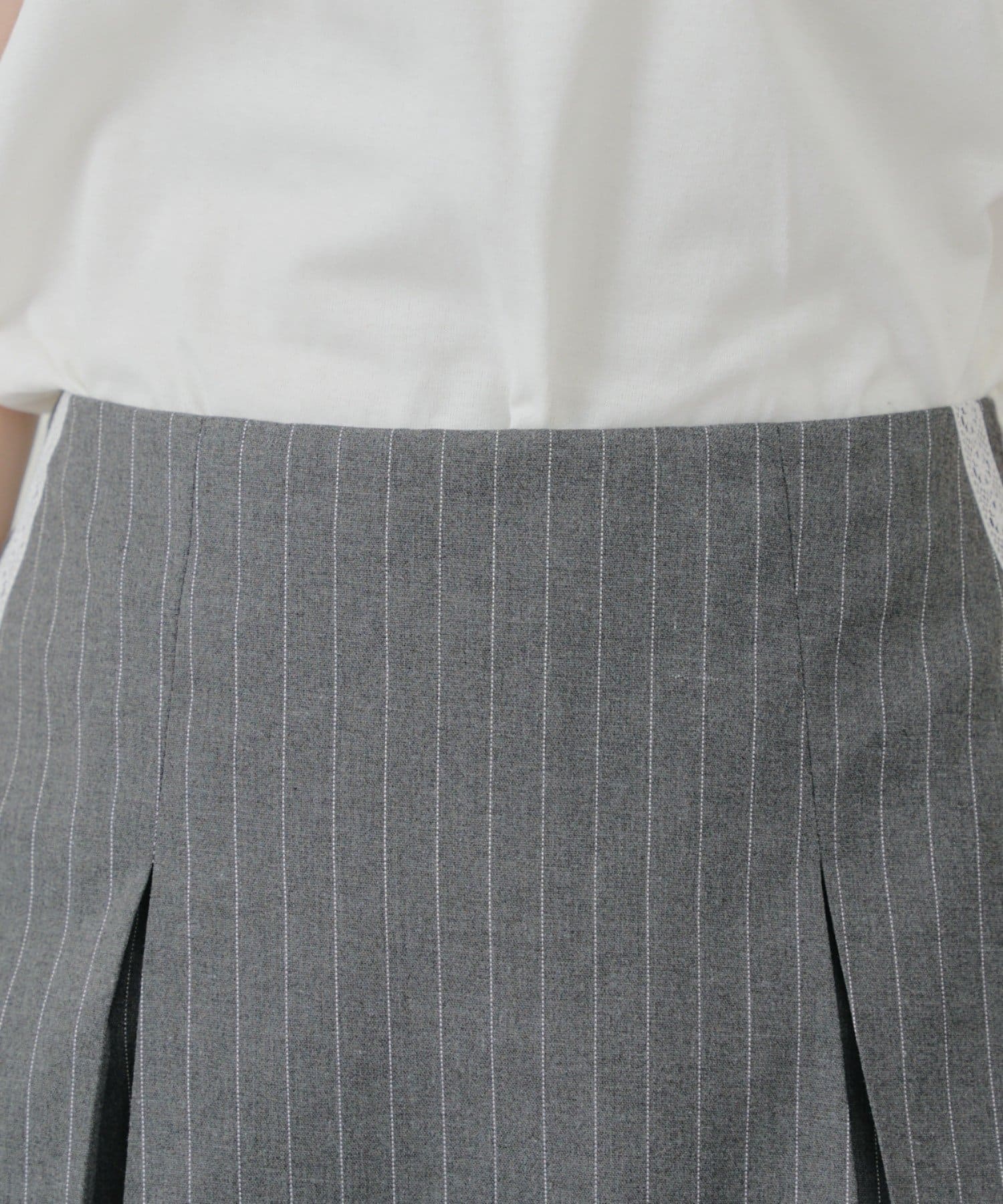 NICE CLAUP / OLIVE des OLIVE OUTLET(ナイスクラップ  / オリーブ デ オリーブ アウトレット) 【春の新作】セットアップ対応ミニプリーツスカート