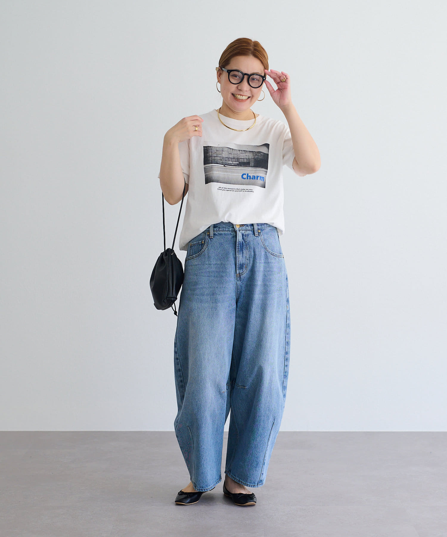 remi_usus企画】CharmフォトプリントTシャツ | PUAL CE CIN