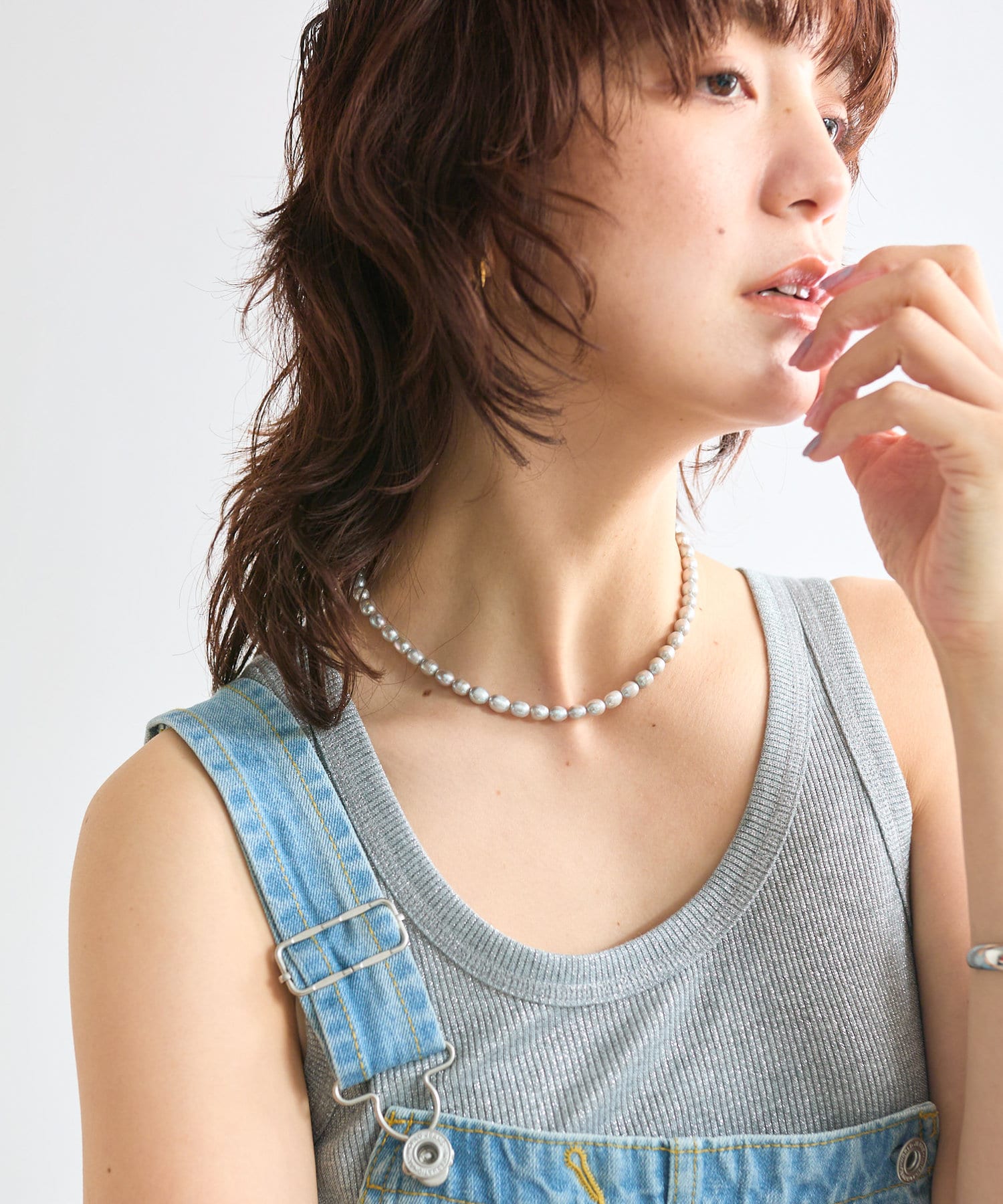 シャロワ　パールのネックレス　リトグラフ　225/250 シャロワ パールのネックレス リトグラフ 225/250