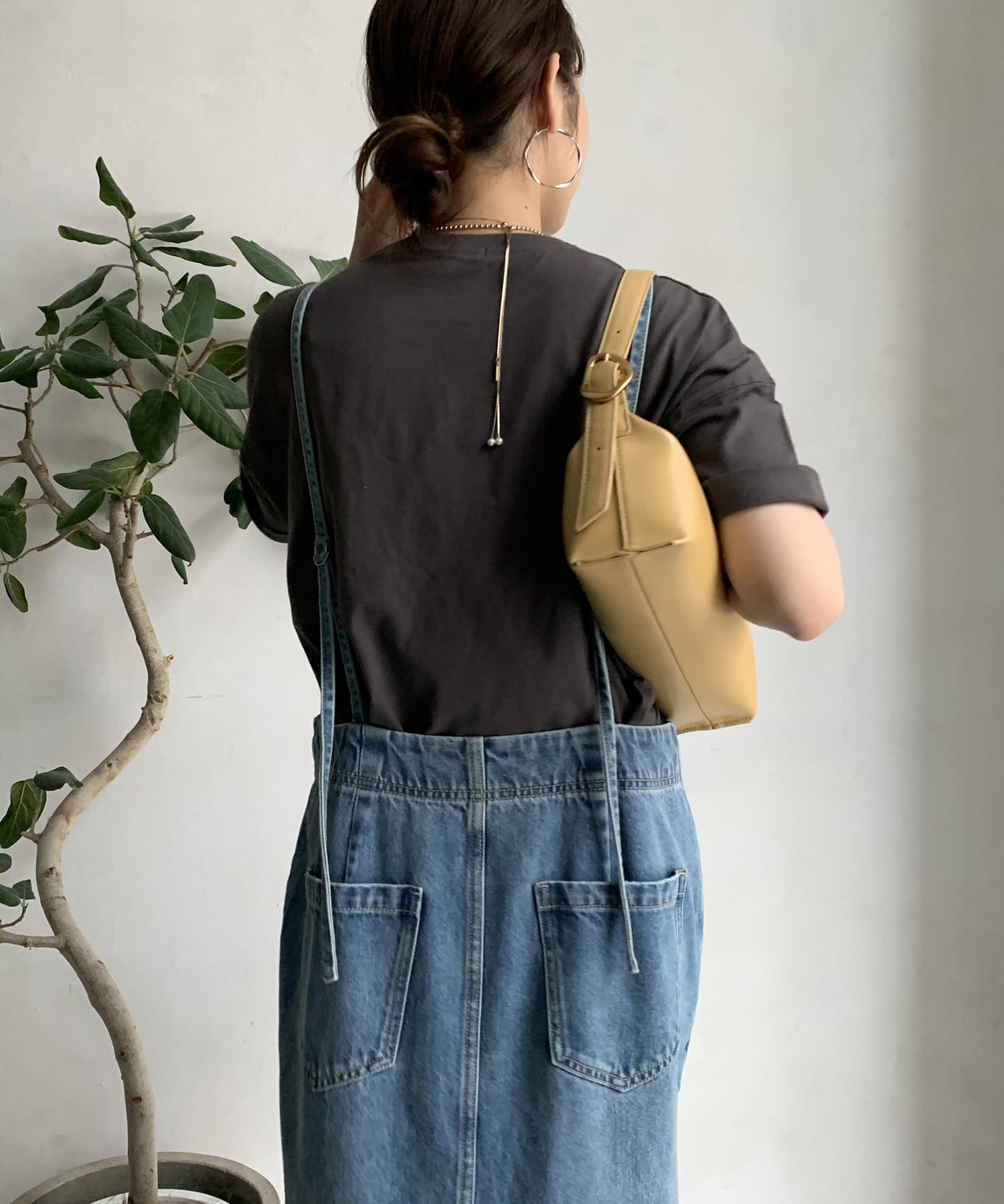DOUDOU(ドゥドゥ) 【WEB限定】 USAコットンビッグシルエットTEE