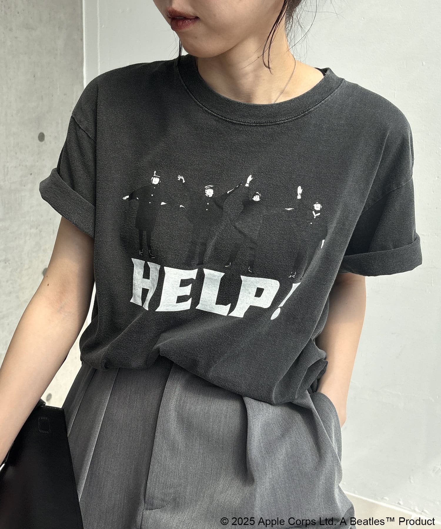 CAPRICIEUX LE'MAGE(カプリシュレマージュ) 〈GOOD ROCK SPEED〉BEATLES HELP Tシャツ