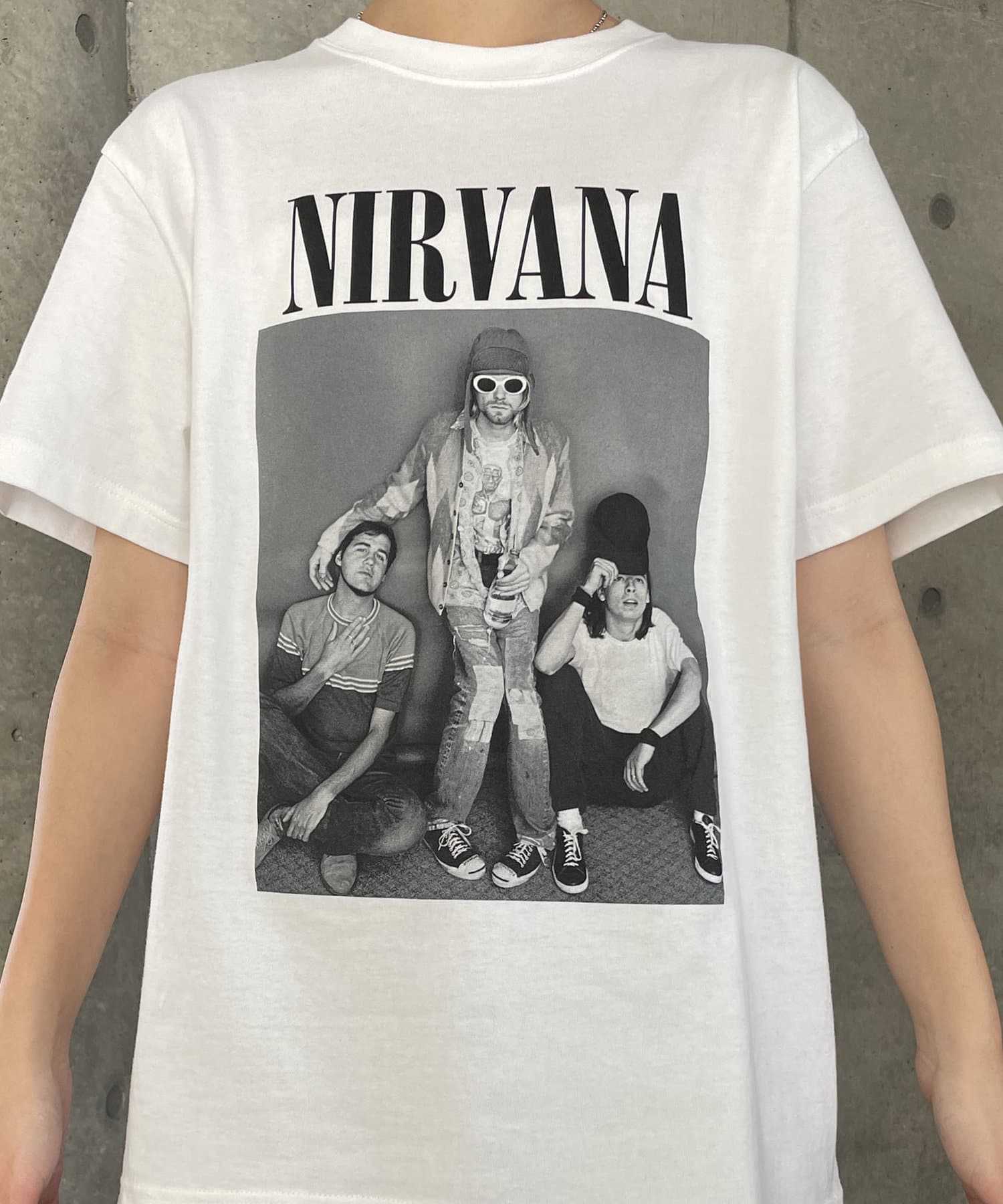 CAPRICIEUX LE'MAGE(カプリシュレマージュ) 〈GOOD ROCK SPEED〉NIRVANA Tシャツ