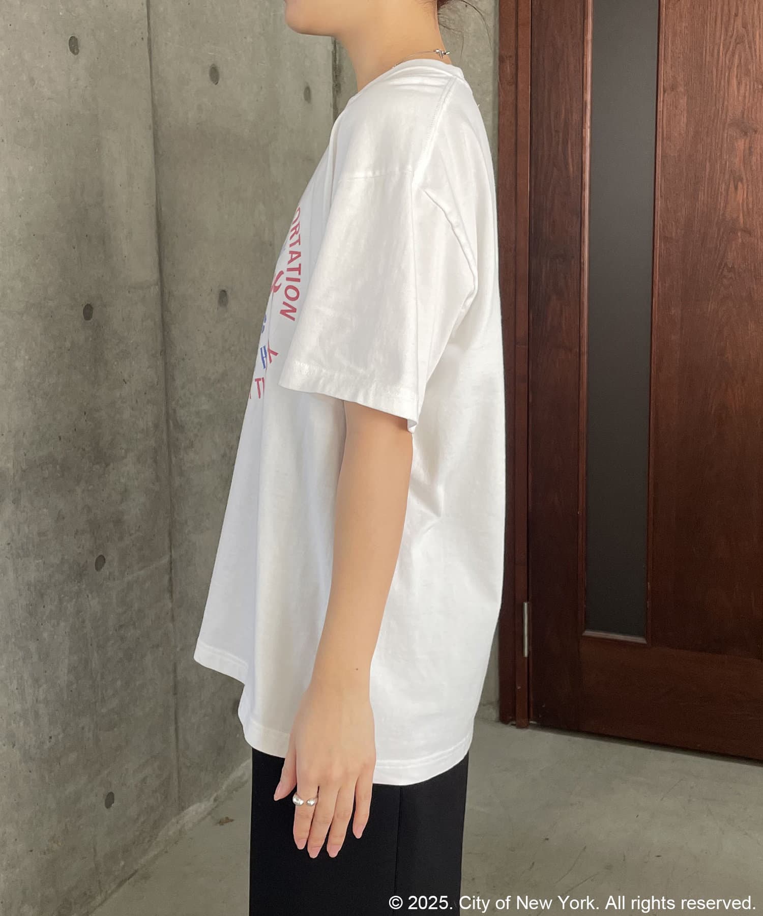 CAPRICIEUX LE'MAGE(カプリシュレマージュ) 〈GOOD ROCK SPEED〉NYC サークルロゴTシャツ