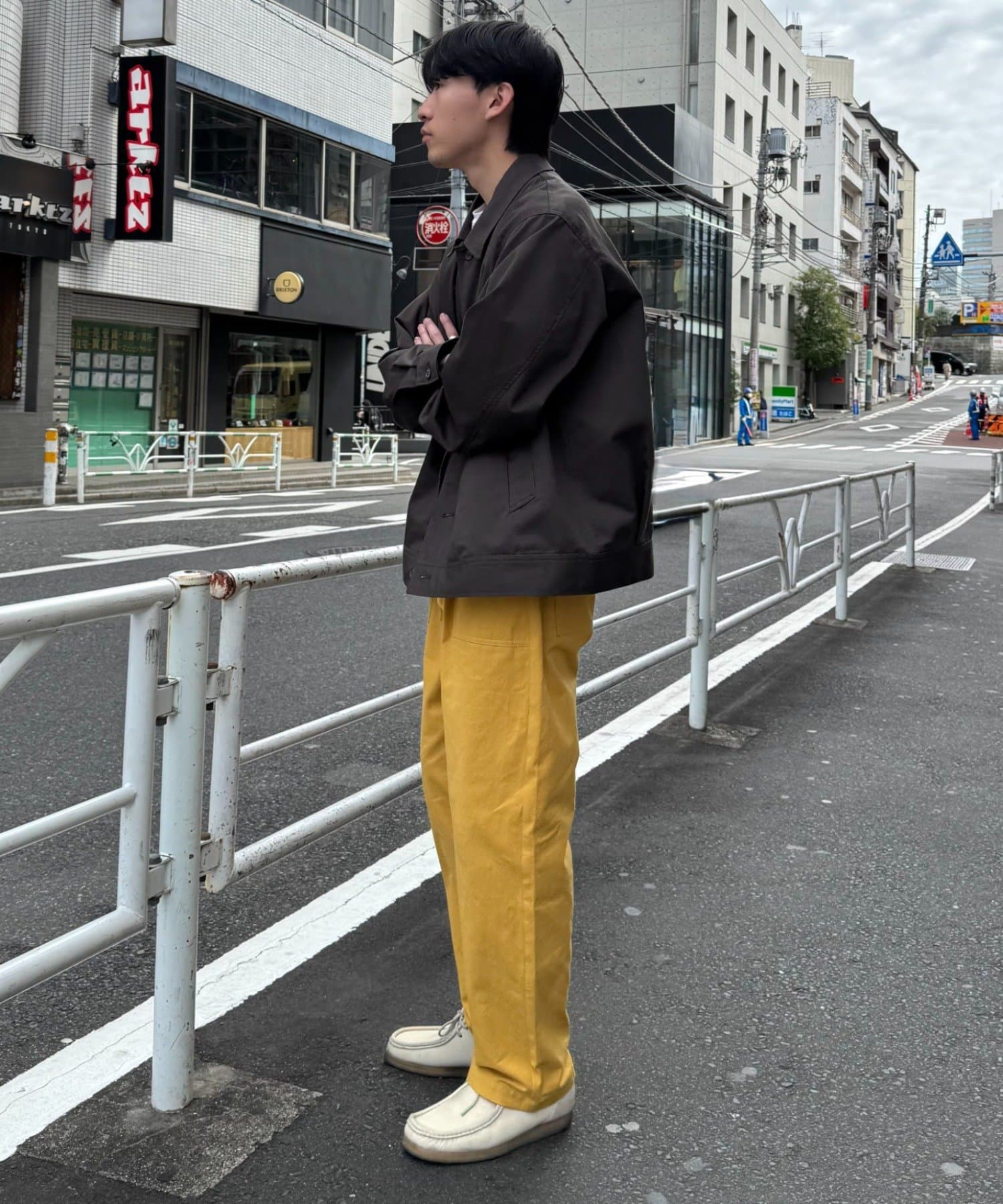 CIAOPANIC TYPY(チャオパニックティピー) コットンリネンストレッチベイカーテーパードパンツ