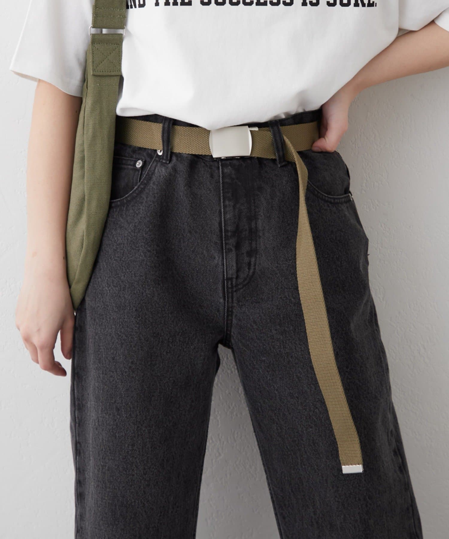CIAOPANIC TYPY(チャオパニックティピー) レディース 【UNISEX】ガチャベルト カーキ