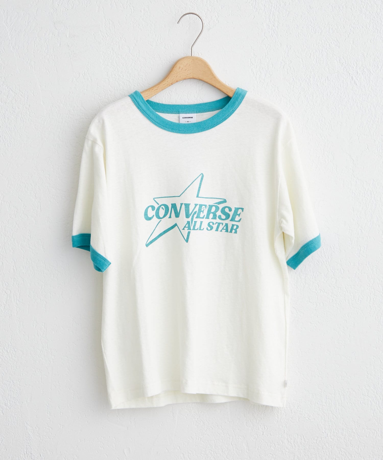 mystic(ミスティック) [CONVERSE]ネップスラブ天竺リンガー S/ST