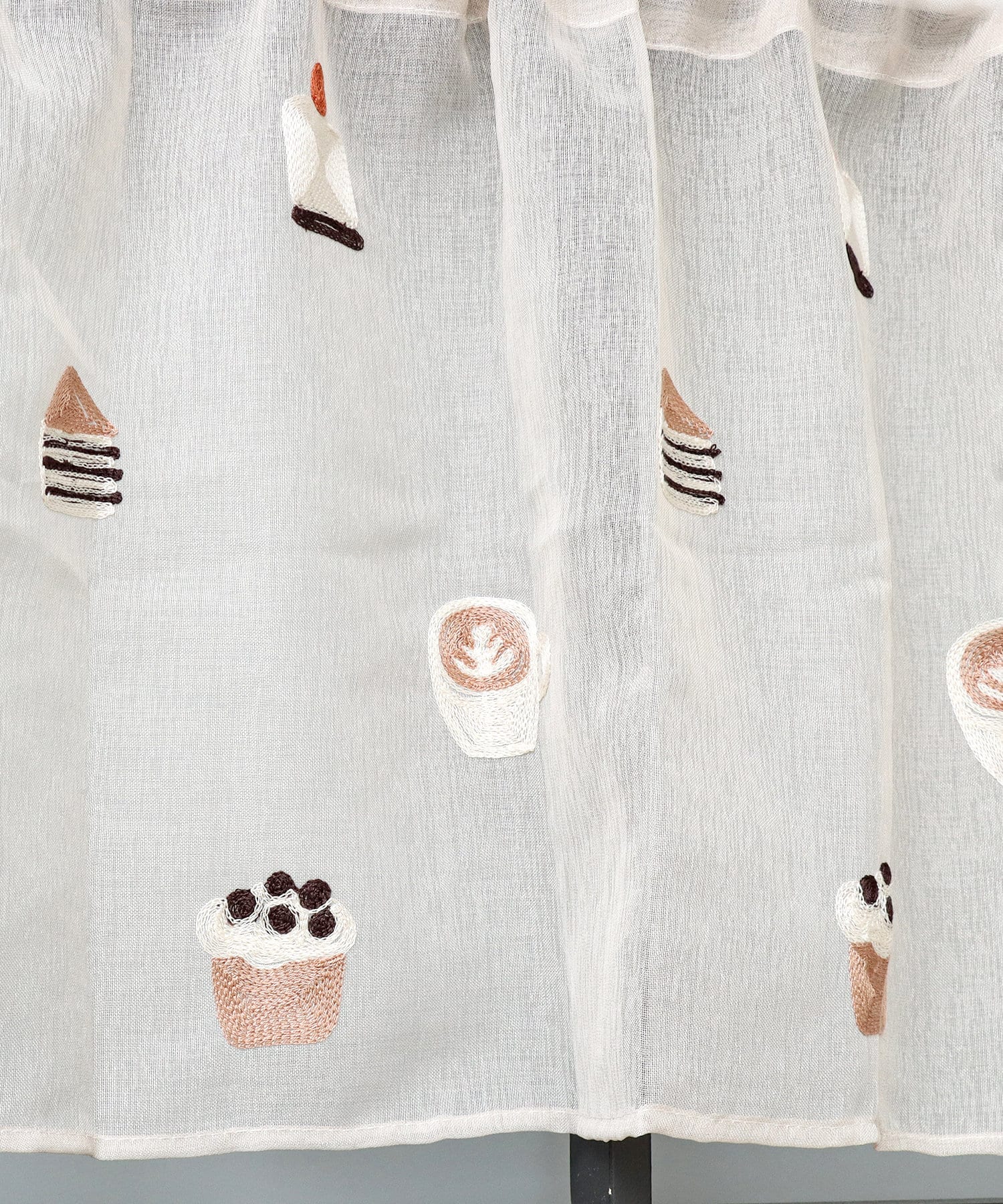 ❥★sold out❥★カフェカーテン  ＊ハンドメイド＊ カフェカーテン【ぼんぼん♡様オーダー品トルコ刺繍マクラメ