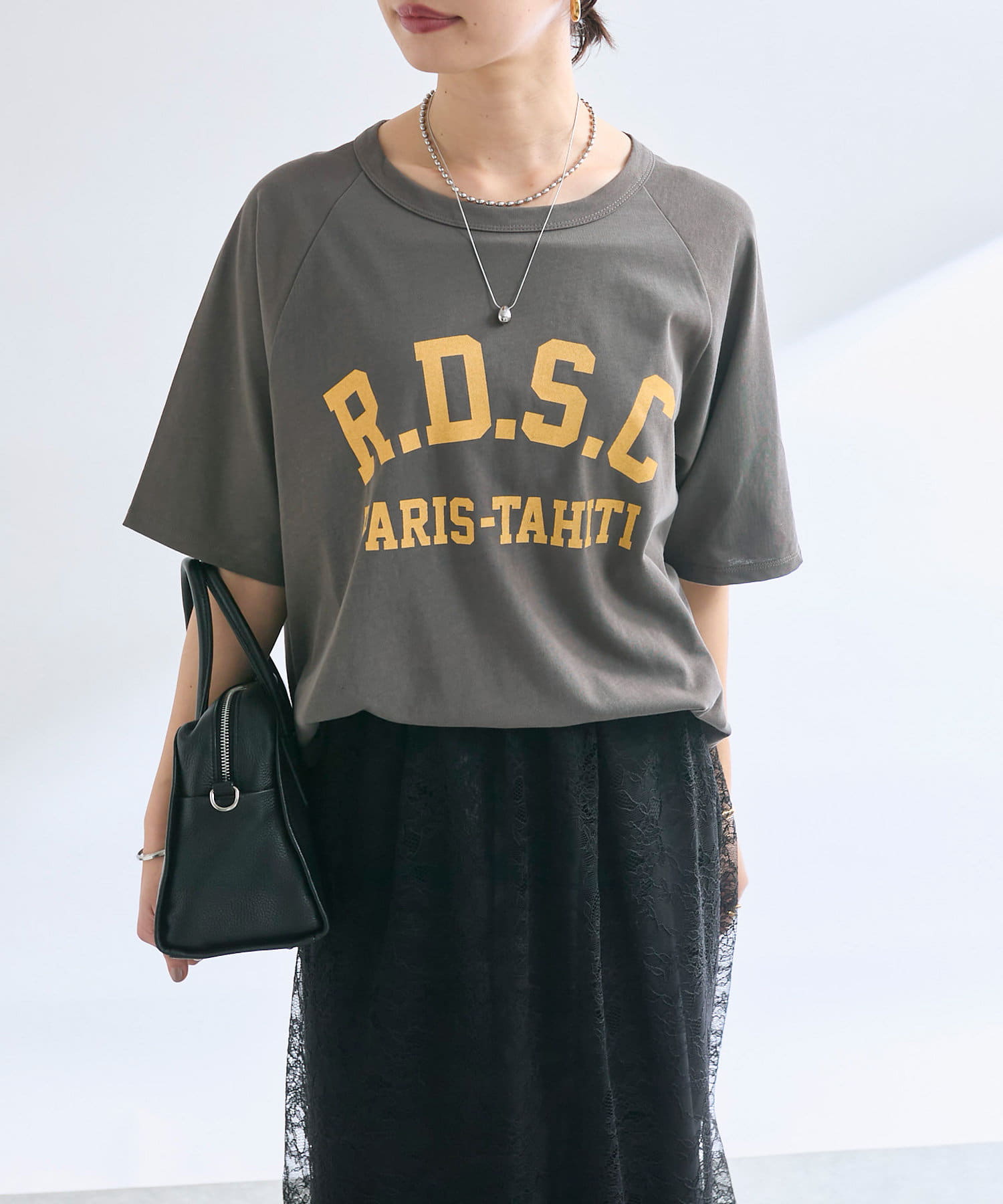 人気インフルエンサーYosssshiiiiさんコラボTシャツ●デザインインフルエンサーYosssshiiiiさんとのコラボはUSEDのTシャツをイメージしたカレッジロゴTシャツ。バックには1978のY