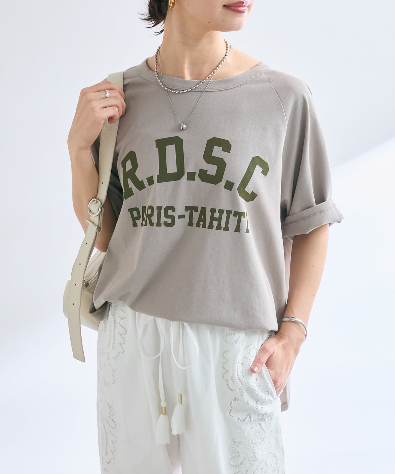 人気インフルエンサーYosssshiiiiさんコラボTシャツ●デザインインフルエンサーYosssshiiiiさんとのコラボはUSEDのTシャツをイメージしたカレッジロゴTシャツ。バックには1978のY
