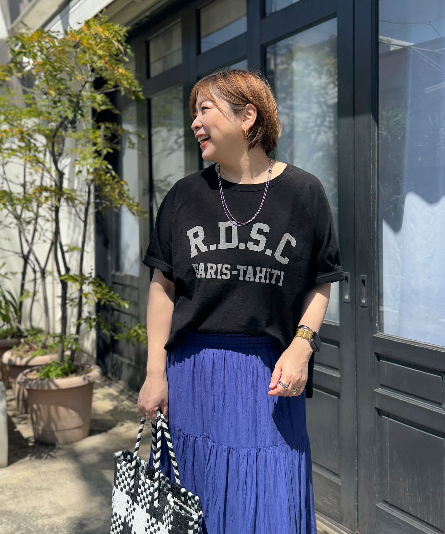 RIVE DROITE(リヴドロワ) 【Yossshiiii企画/即完売につき再販売/新色追加】R.D.S.CロゴTee