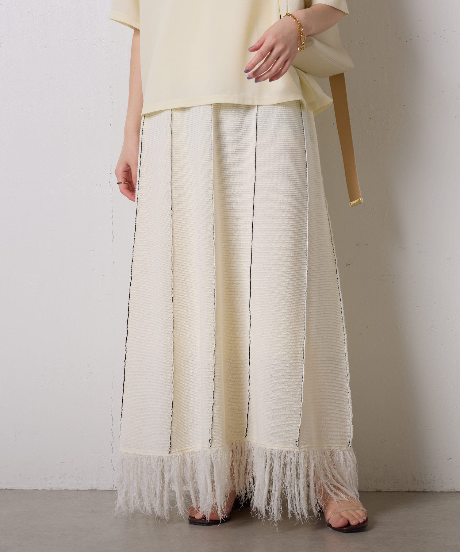 新品　GALLARDAGALANTE フリンジスカート セットアップ対応】フリンジスカート | GALLARDAGALANTE(ガ