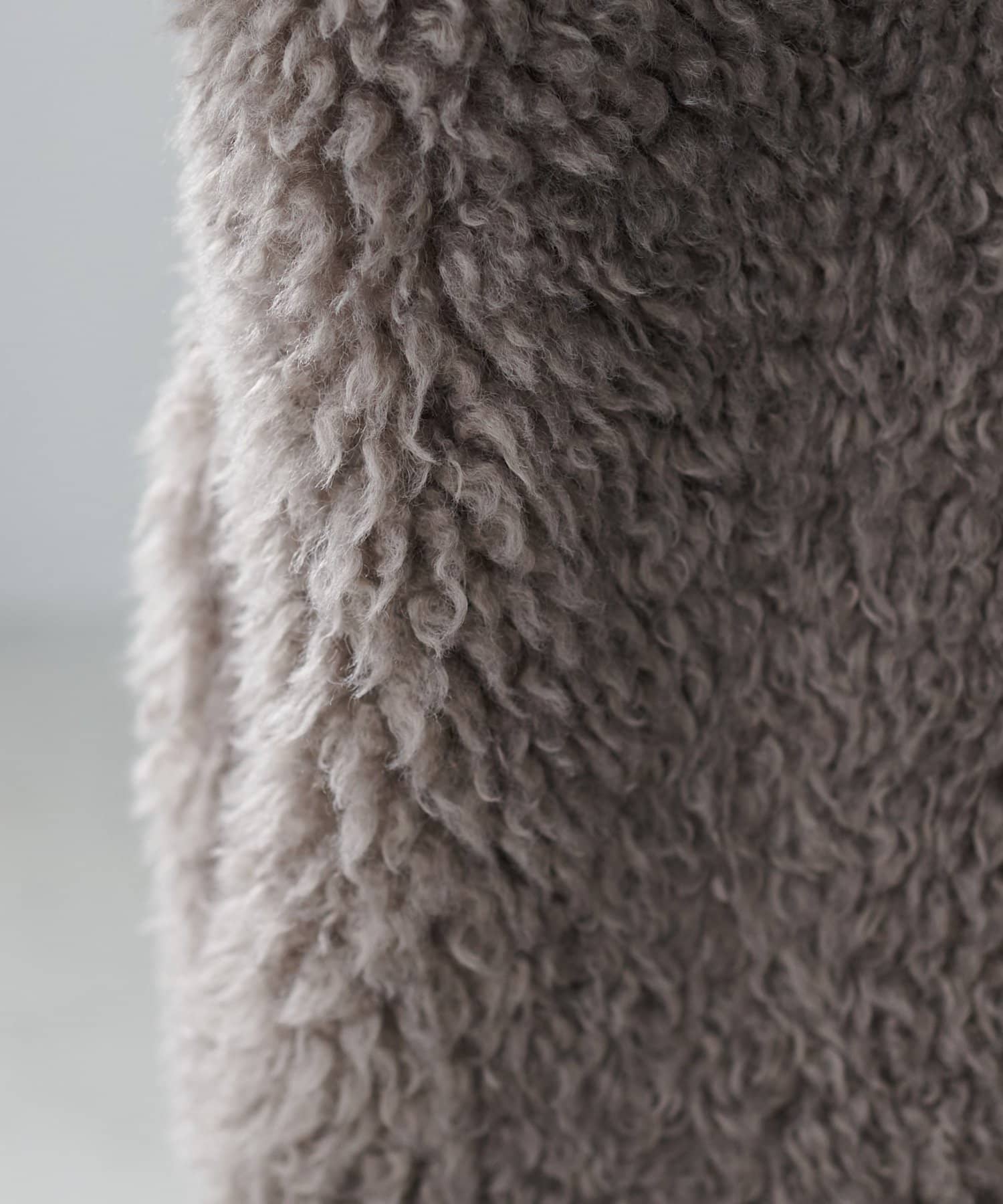 DISCOAT(ディスコート) 【体型カバー/秋冬コーデにピッタリ♪/WEB限定】プードルベスト