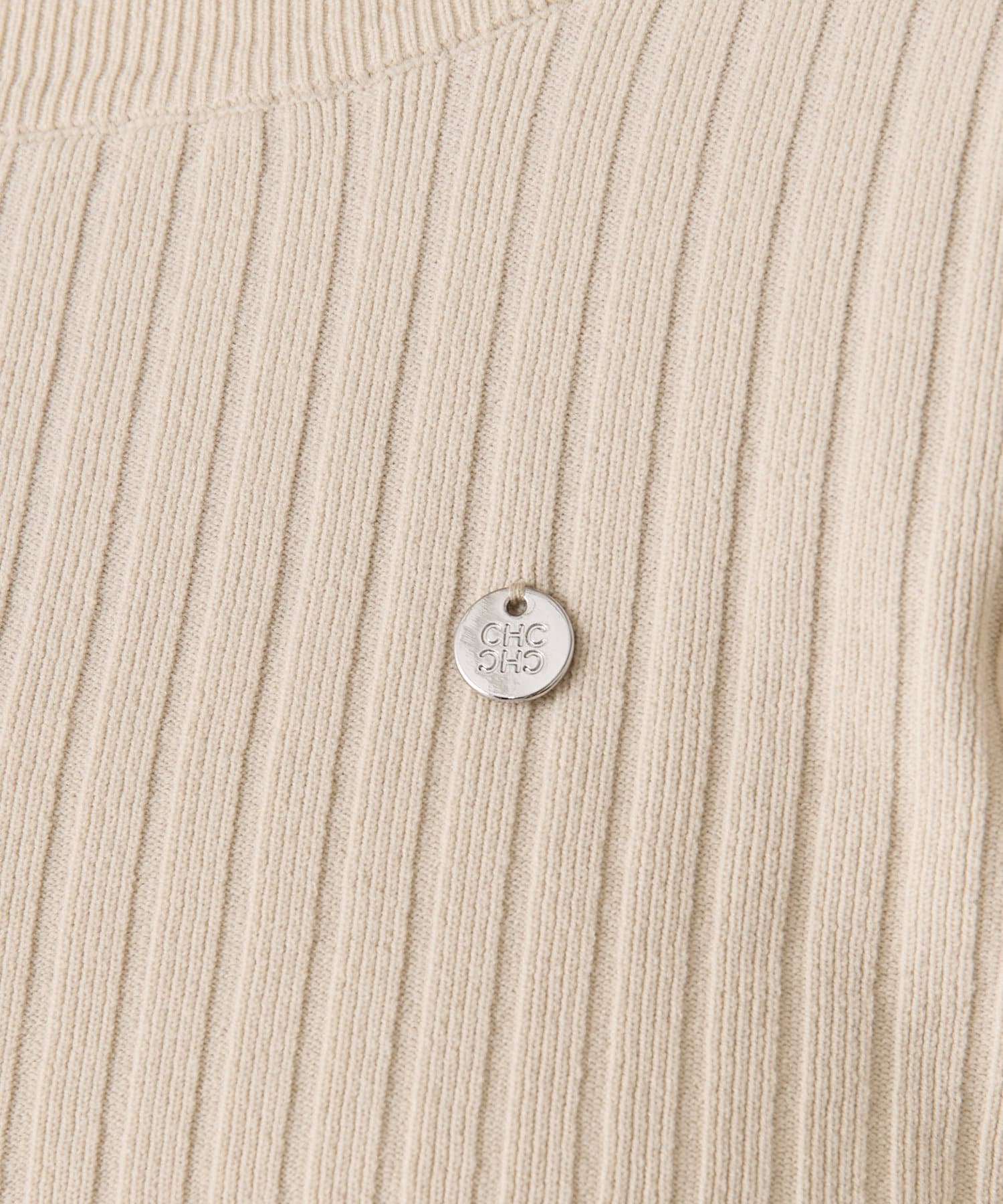 OUTLET(アウトレット) 【Chico】バック開きリボンリブニット