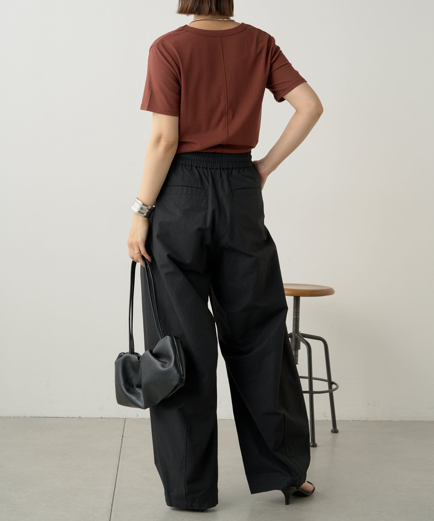 OUTLET(アウトレット) 【Omekashi】UネックスムースT