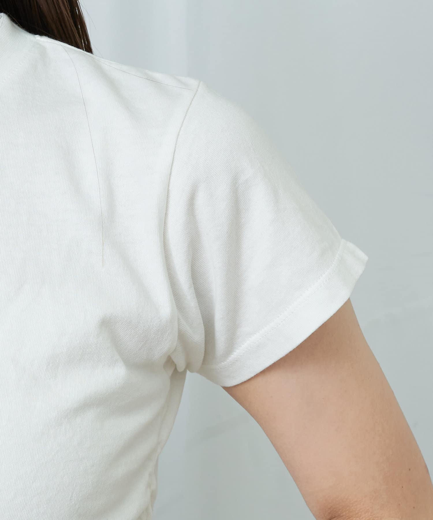 OUTLET(アウトレット) 【RAY CASSIN】ドロスト加工Tシャツ