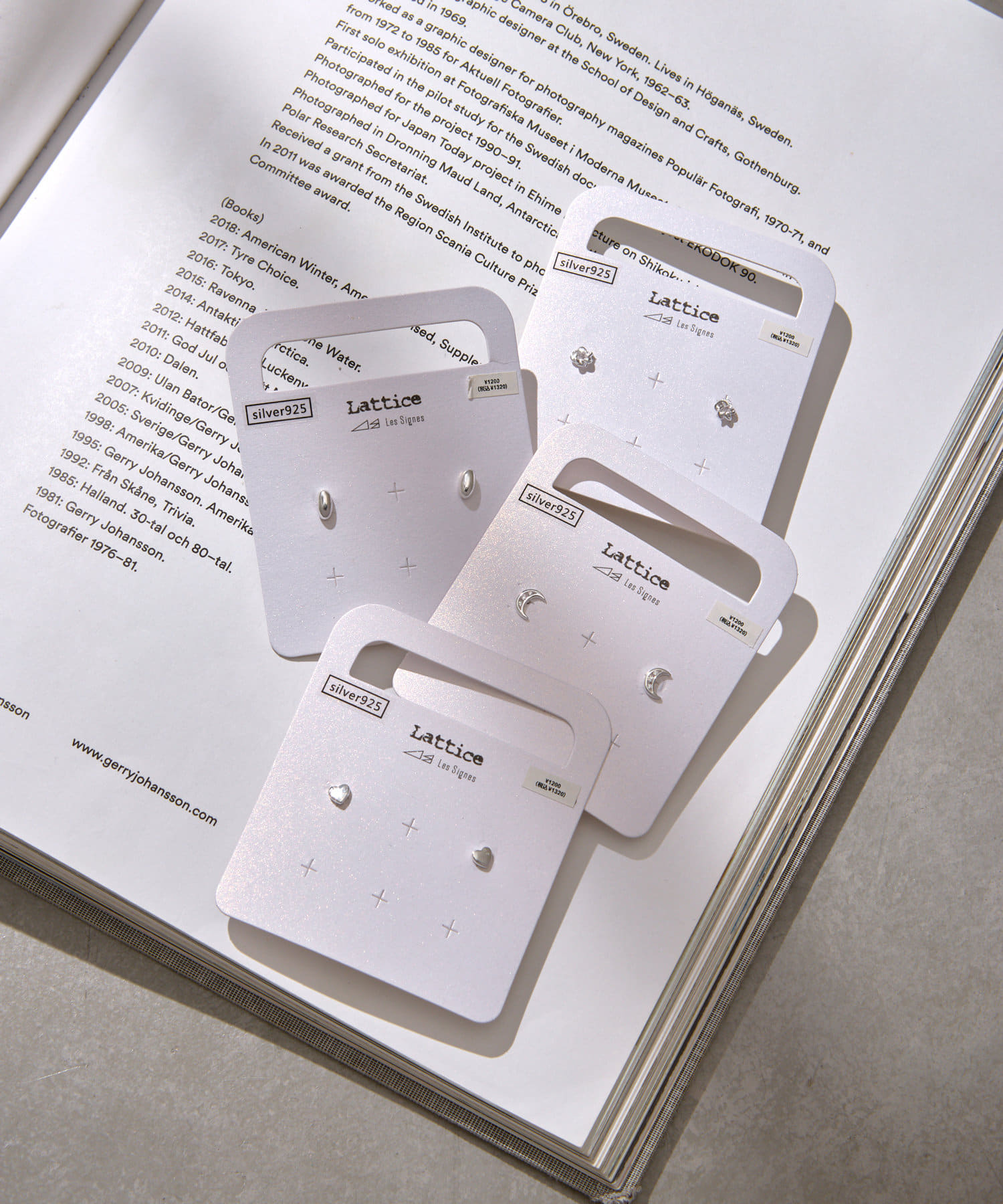 Lattice(ラティス) ＜silver925＞シンプルピアス