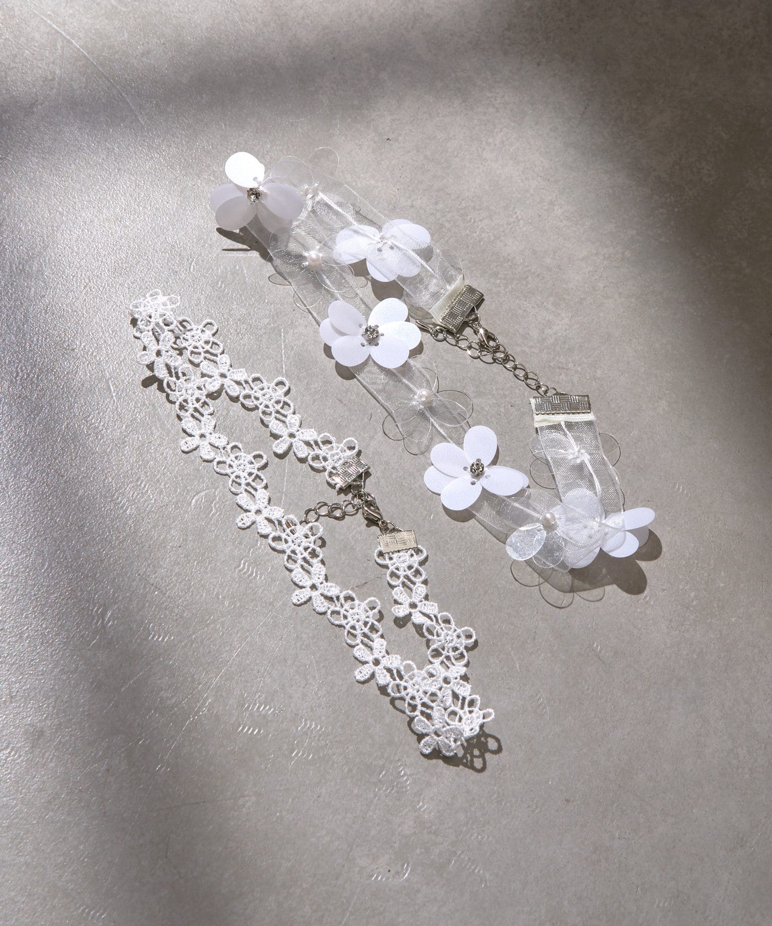 Lattice(ラティス) フラワーレースチョーカー