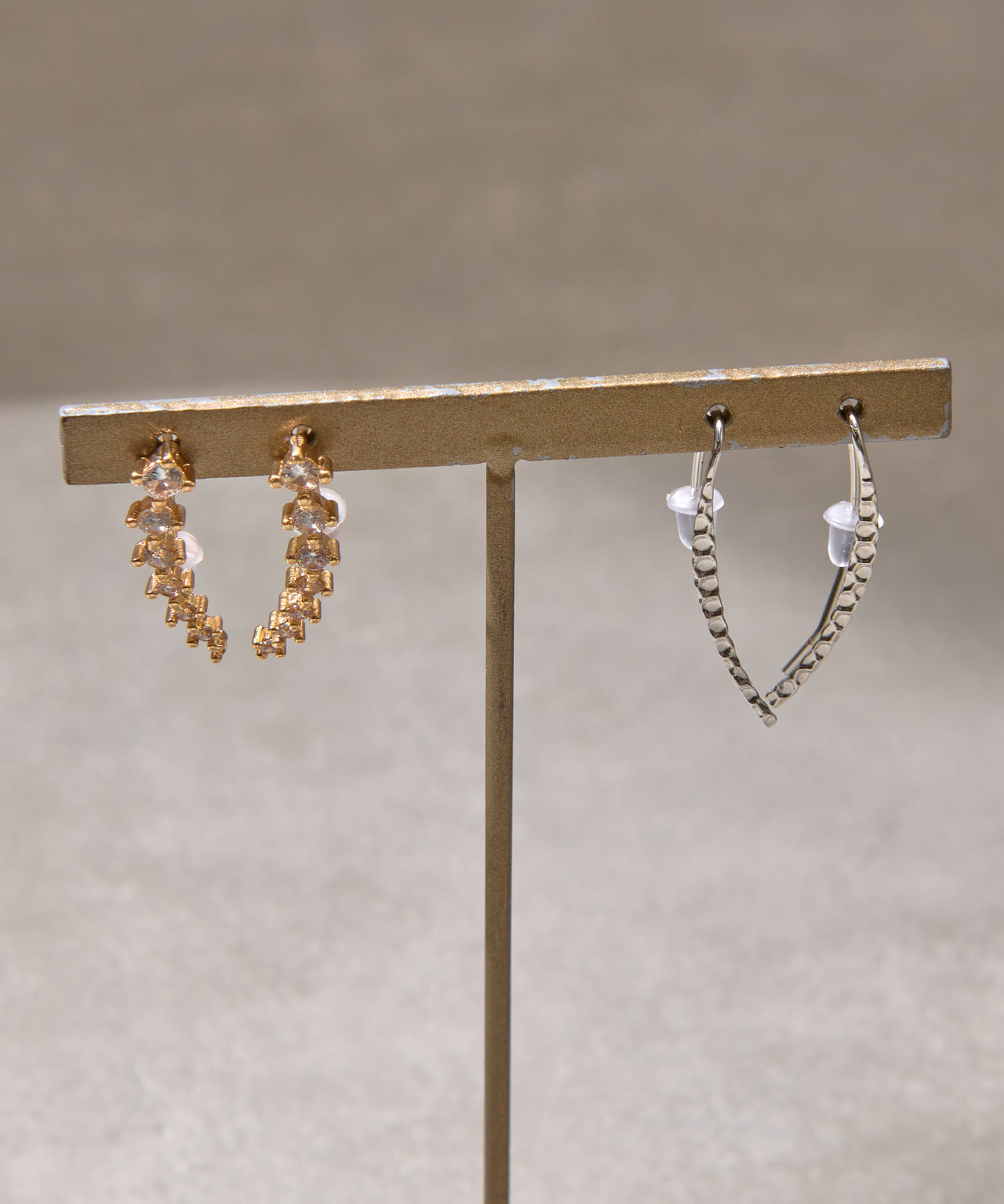 Lattice(ラティス) シンプルメタルピアス