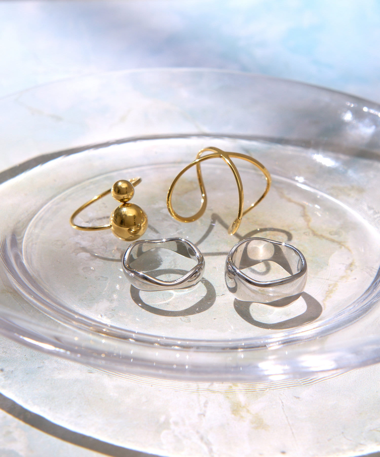 Lattice(ラティス) ＜ステンレス＞ニュアンスリング